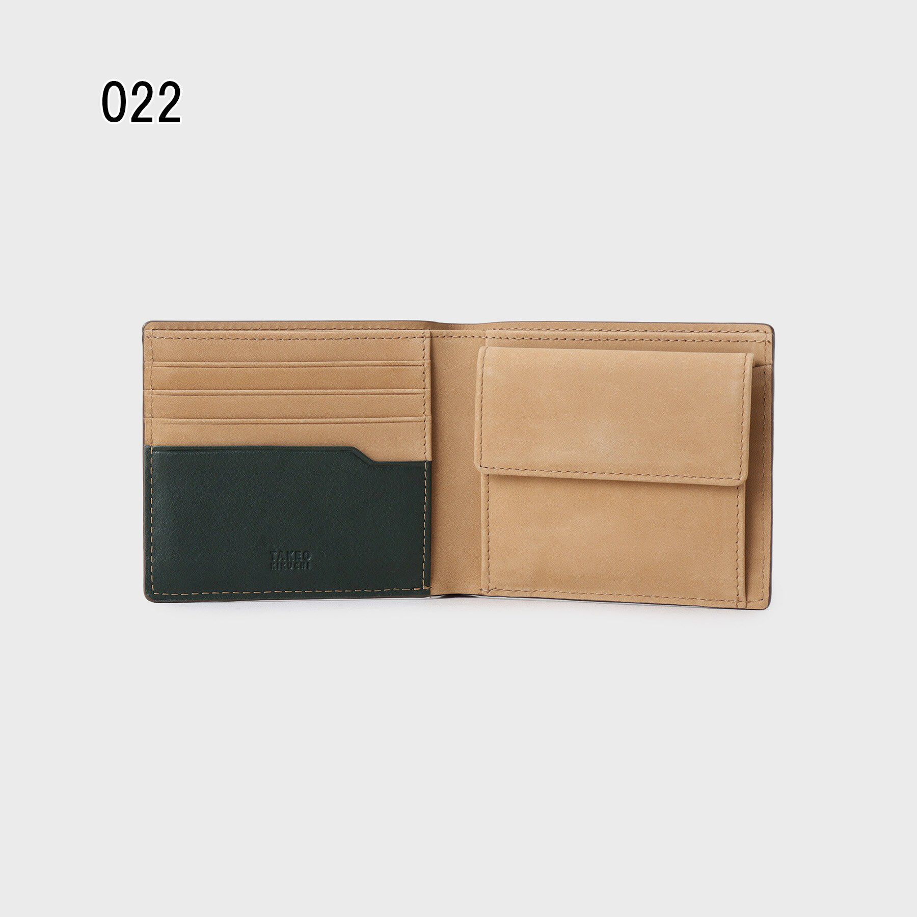 TAKEO KIKUCHI「【姫路産レザー】ソフトタッチキップ2つ折り財布」|財布|