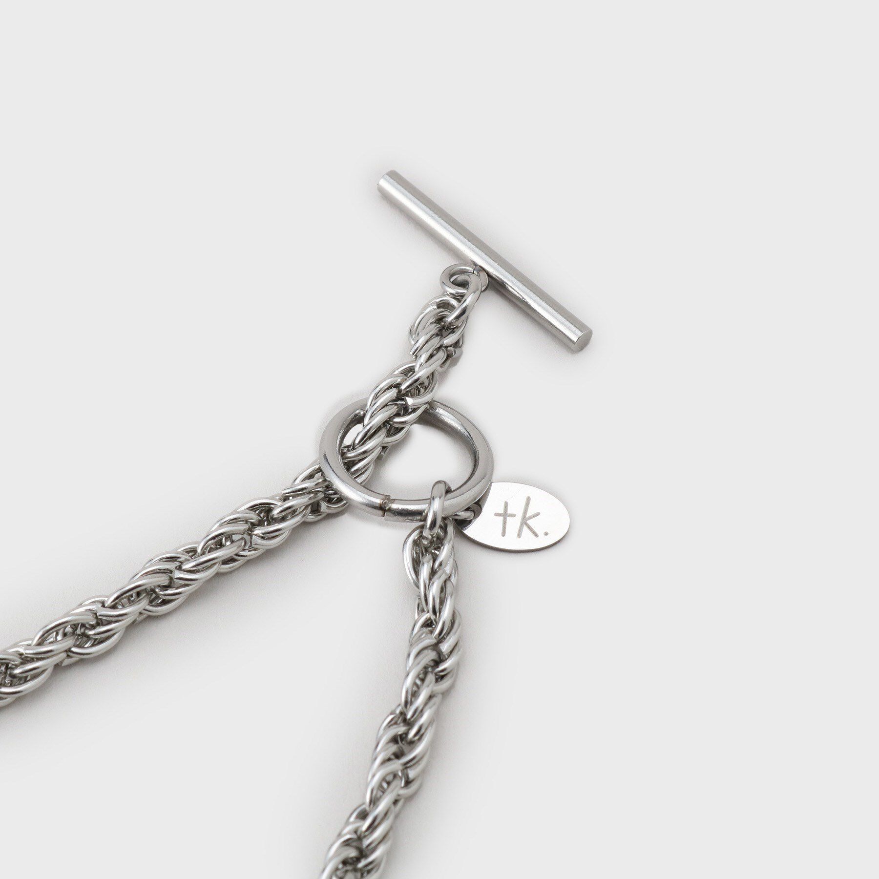 tk.TAKEO KIKUCHI「MULTI DESIGN STAINLESS NECKLACE / マルチデザイン アソートステンレ」|ネックレス|