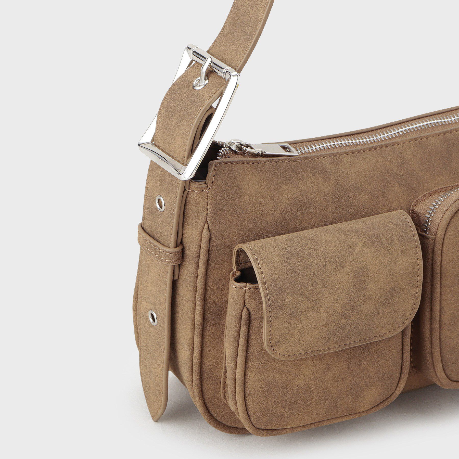 tk.TAKEO KIKUCHI「ダブルポケットショルダーバッグ」|ショルダー・メッセンジャー|