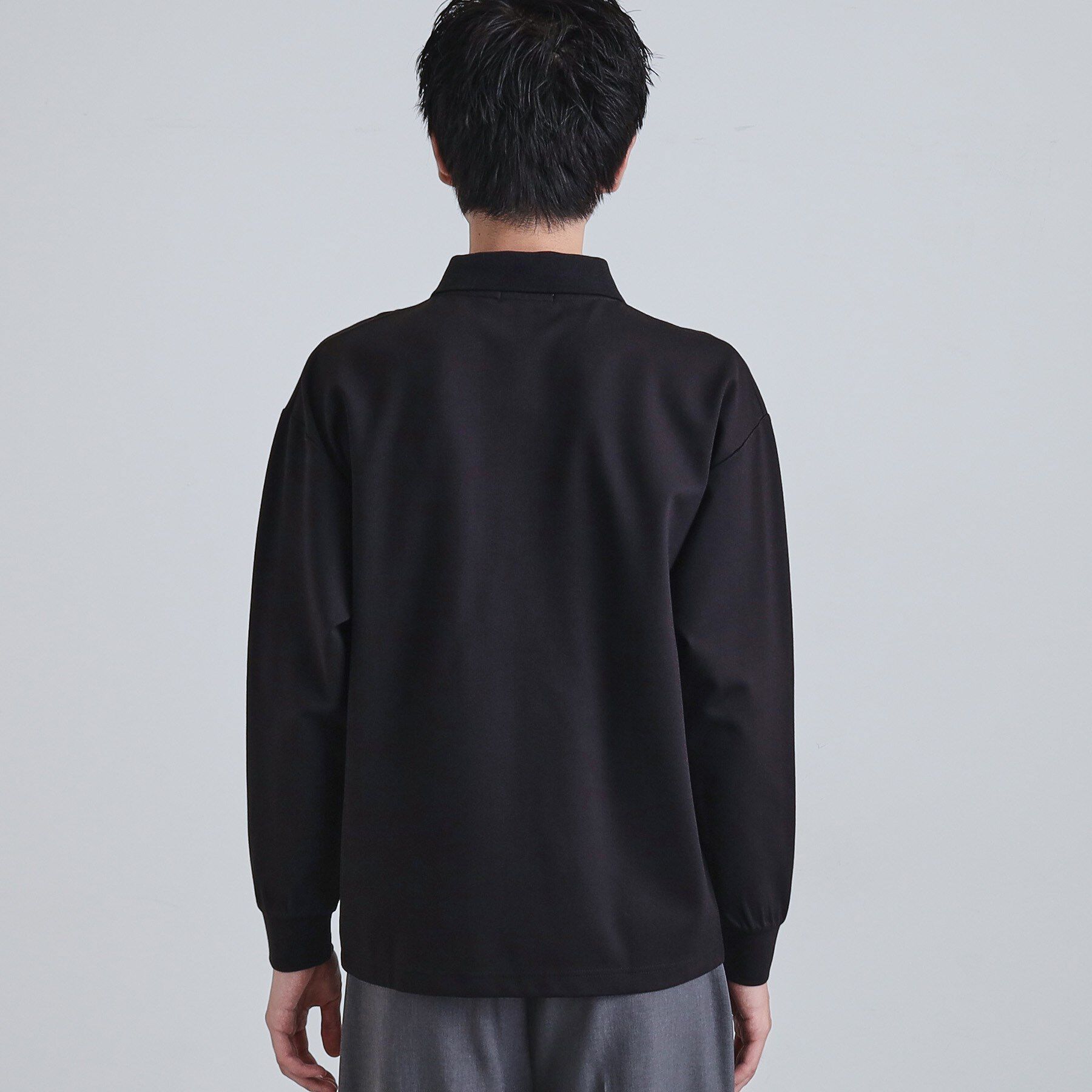 tk.TAKEO KIKUCHI「ポロ衿ハーフジップ」|ポロシャツ|