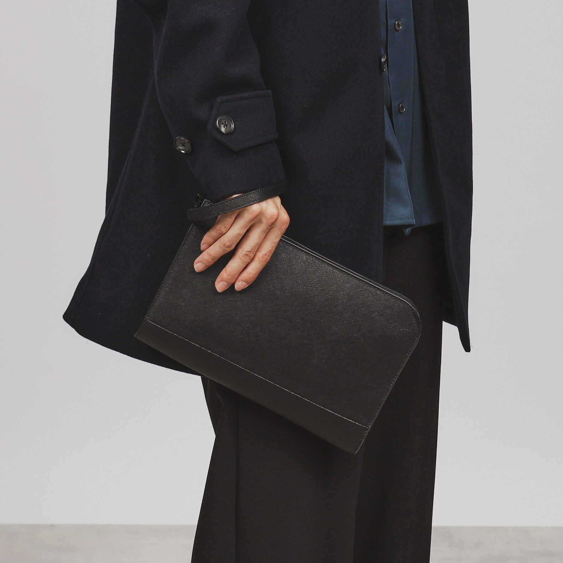 tk.TAKEO KIKUCHI「【冠婚葬祭】レザー クラッチバッグ」|クラッチバッグ|