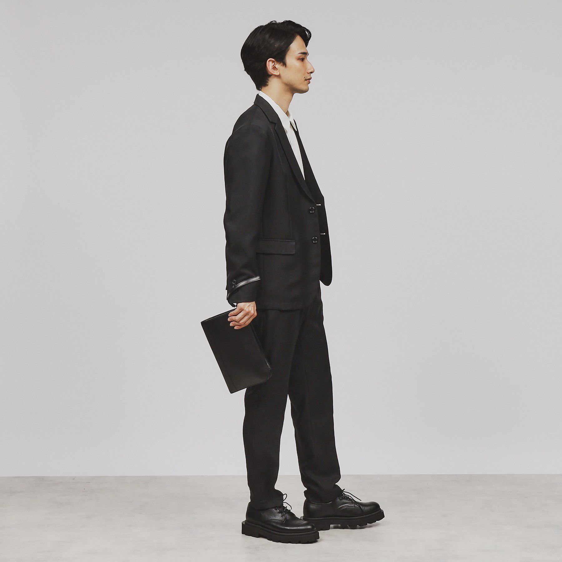 tk.TAKEO KIKUCHI「【冠婚葬祭】レザー クラッチバッグ」|クラッチバッグ|