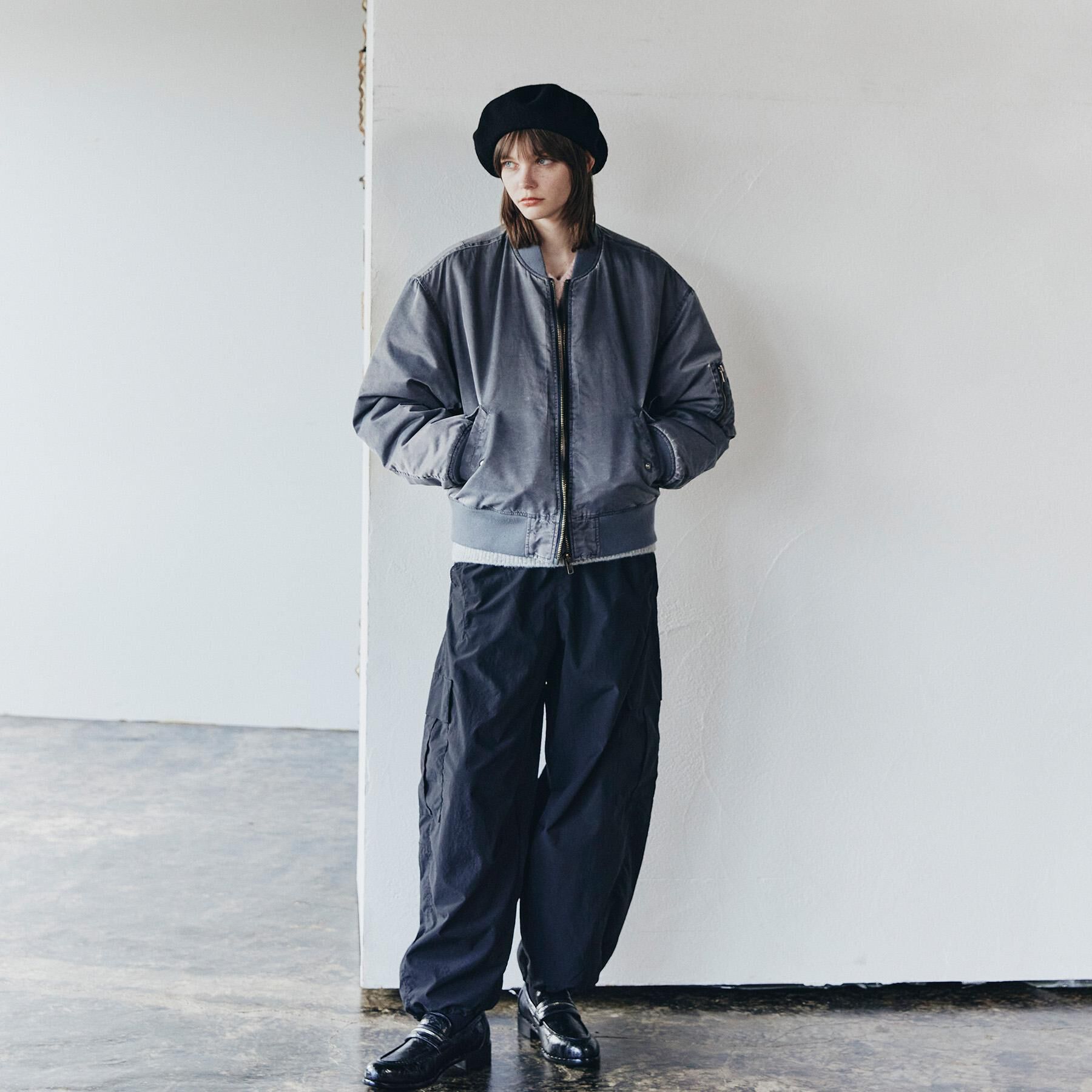 tk.TAKEO KIKUCHI「ヴィンテージライクMA‐1」|ブルゾン・スタジャン|