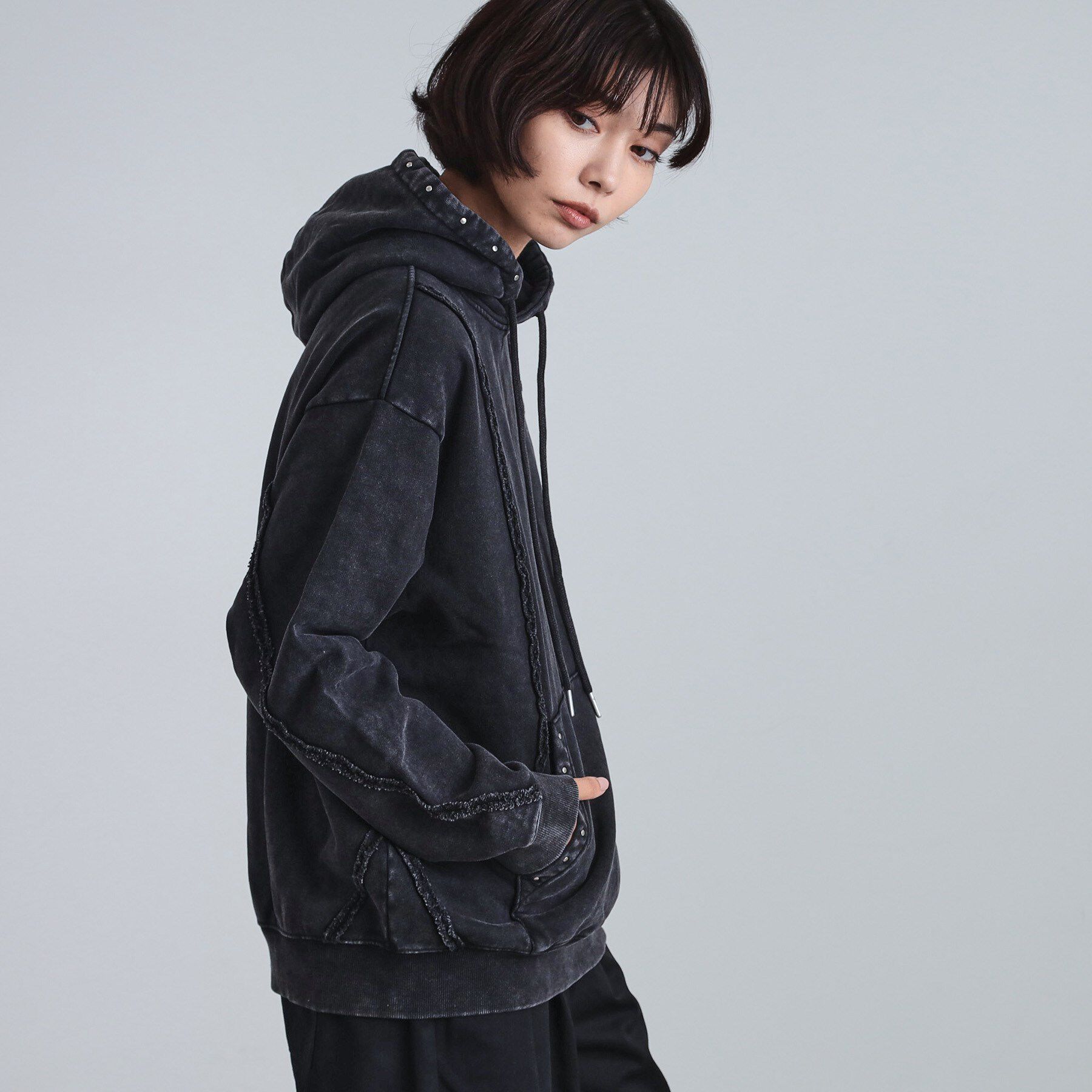 tk.TAKEO KIKUCHI「ヘヴィウェイトヴィンテージプルパーカ」|パーカー|