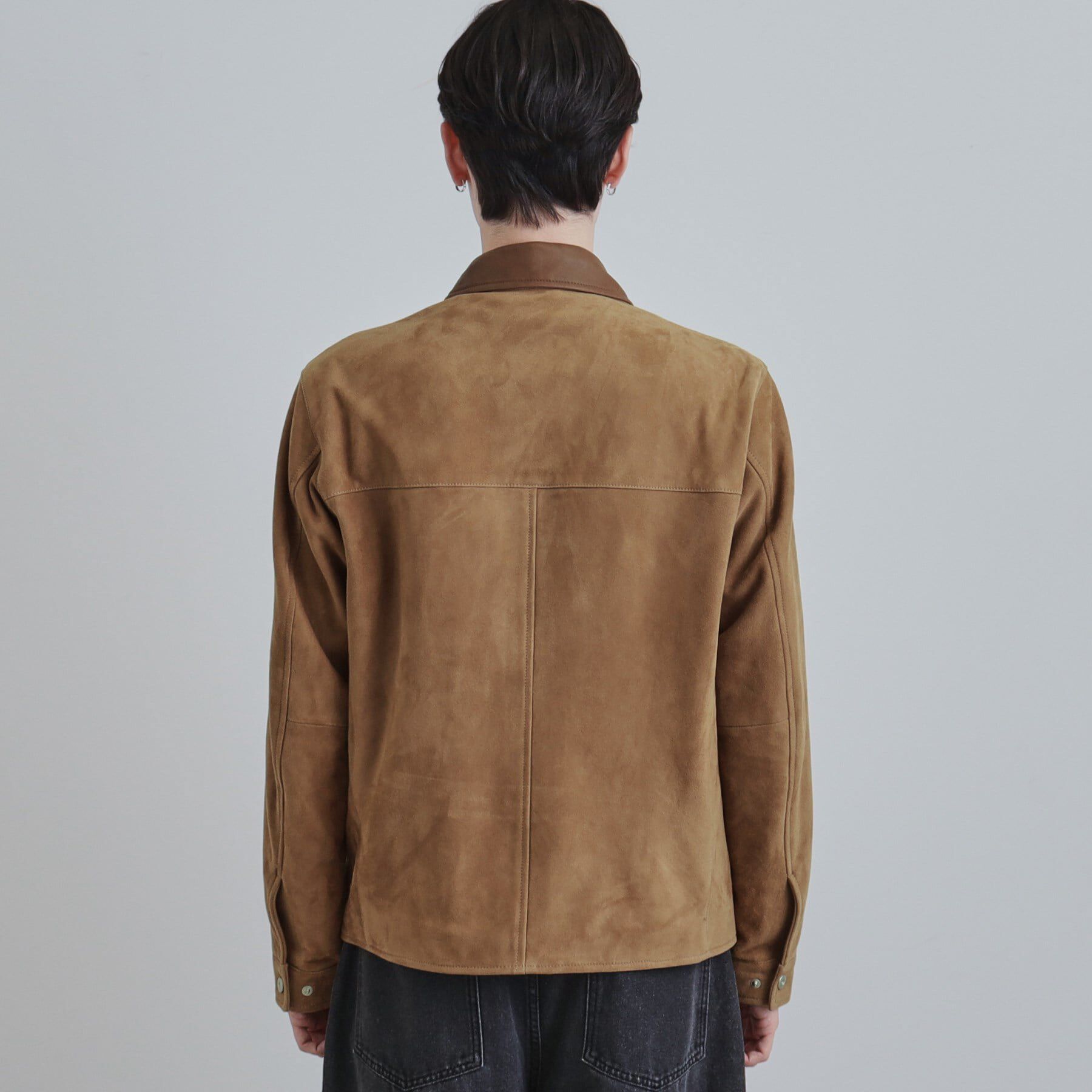 tk.TAKEO KIKUCHI「【本革】レザースポーツジャケット」|ブルゾン・スタジャン|