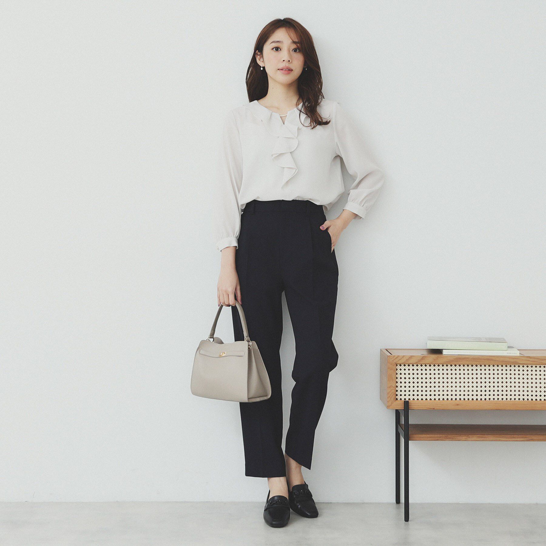 index「ストレッチテーパードパンツ/セットアップ対応可【洗濯機洗い可/イージーアイロン/抗ピル】」|その他|