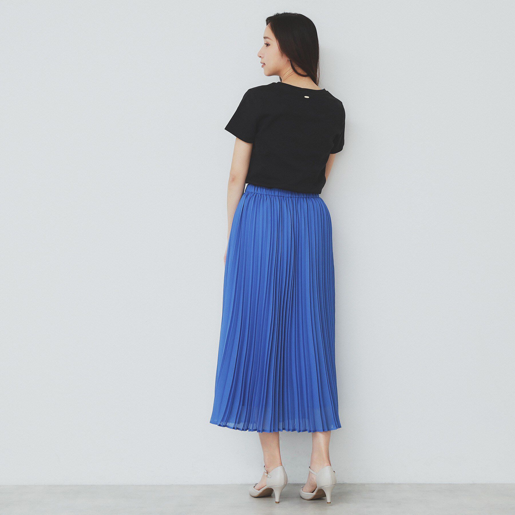 index「エンブレム刺繍Tシャツ【UV/接触冷感/洗濯機洗い可】」|Tシャツ・カットソー|