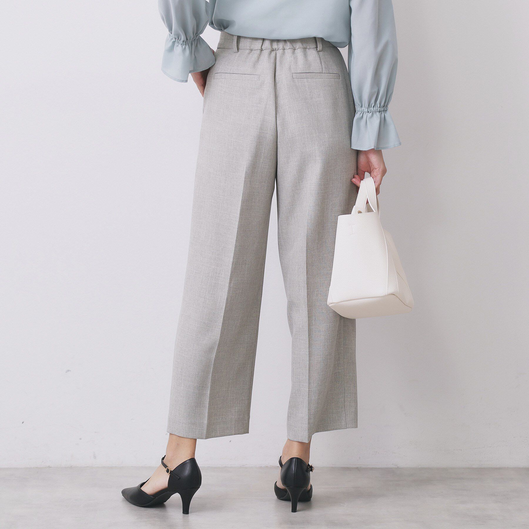 index「ワイドストレートパンツ/セットアップ対応可【洗濯機OK/イージーアイロン】」|その他|