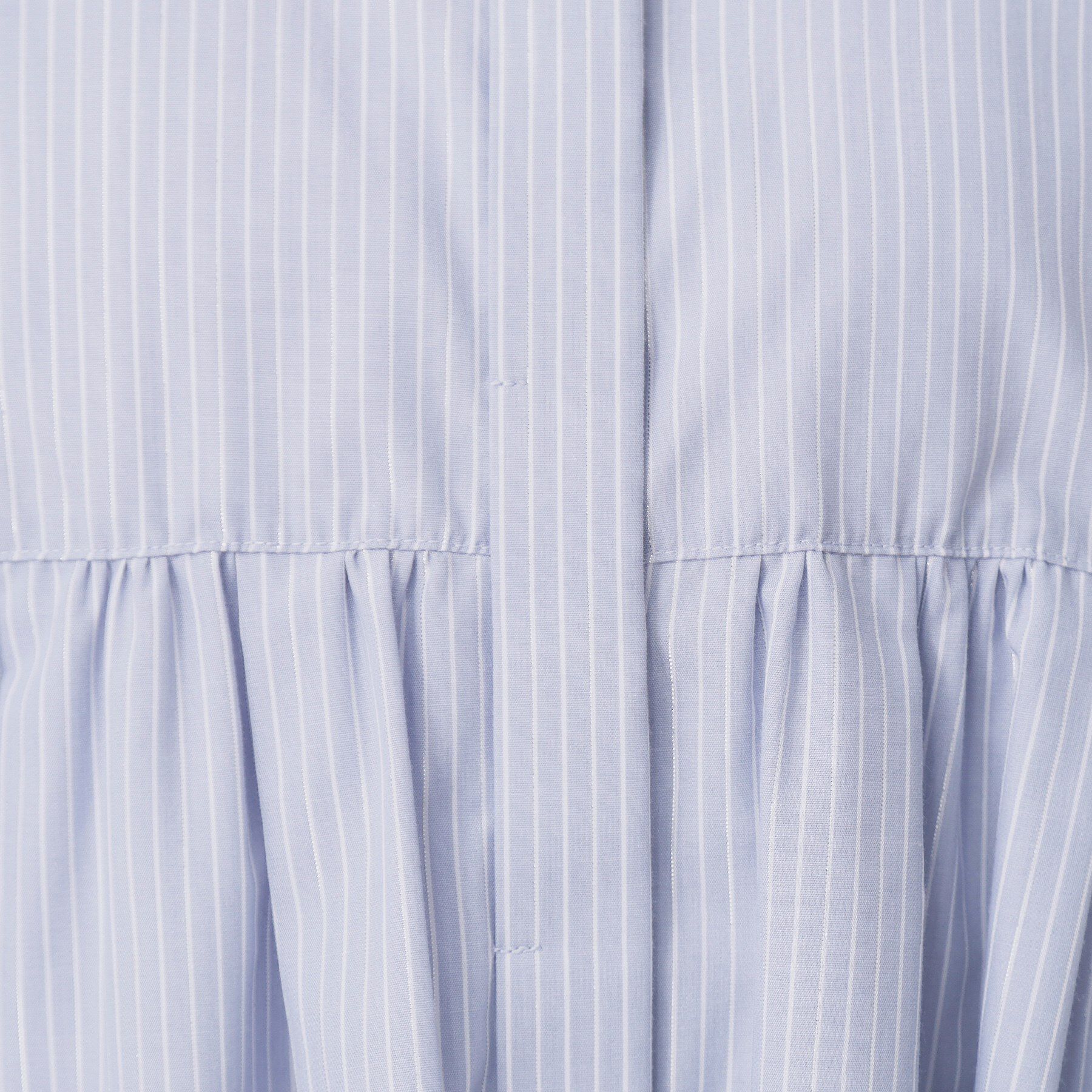 index「ラメストライプ衿付きペプラムブラウス【洗濯機OK/イージーアイロン/防シワ】《6col》」|シャツ・ブラウス|