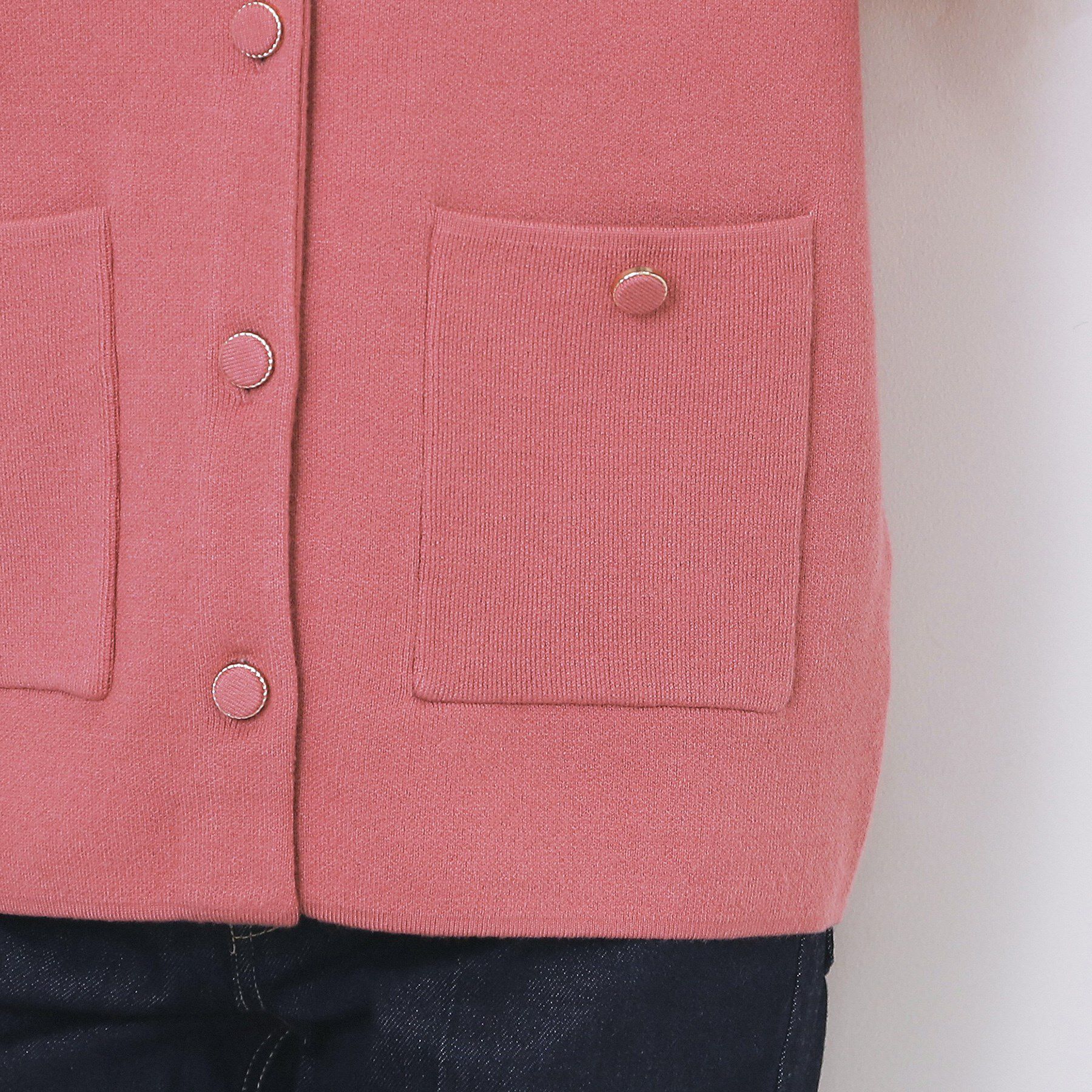 index「ダブルフェイスコーディガン【洗濯機OK】」|カーディガン|