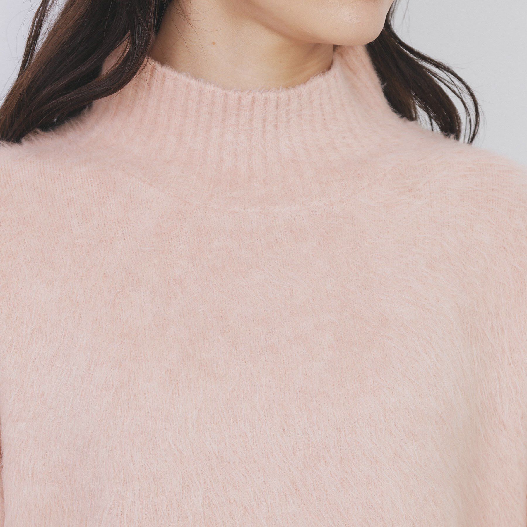 index「ハイネックパフニット【洗濯機OK】」|ニット・セーター|