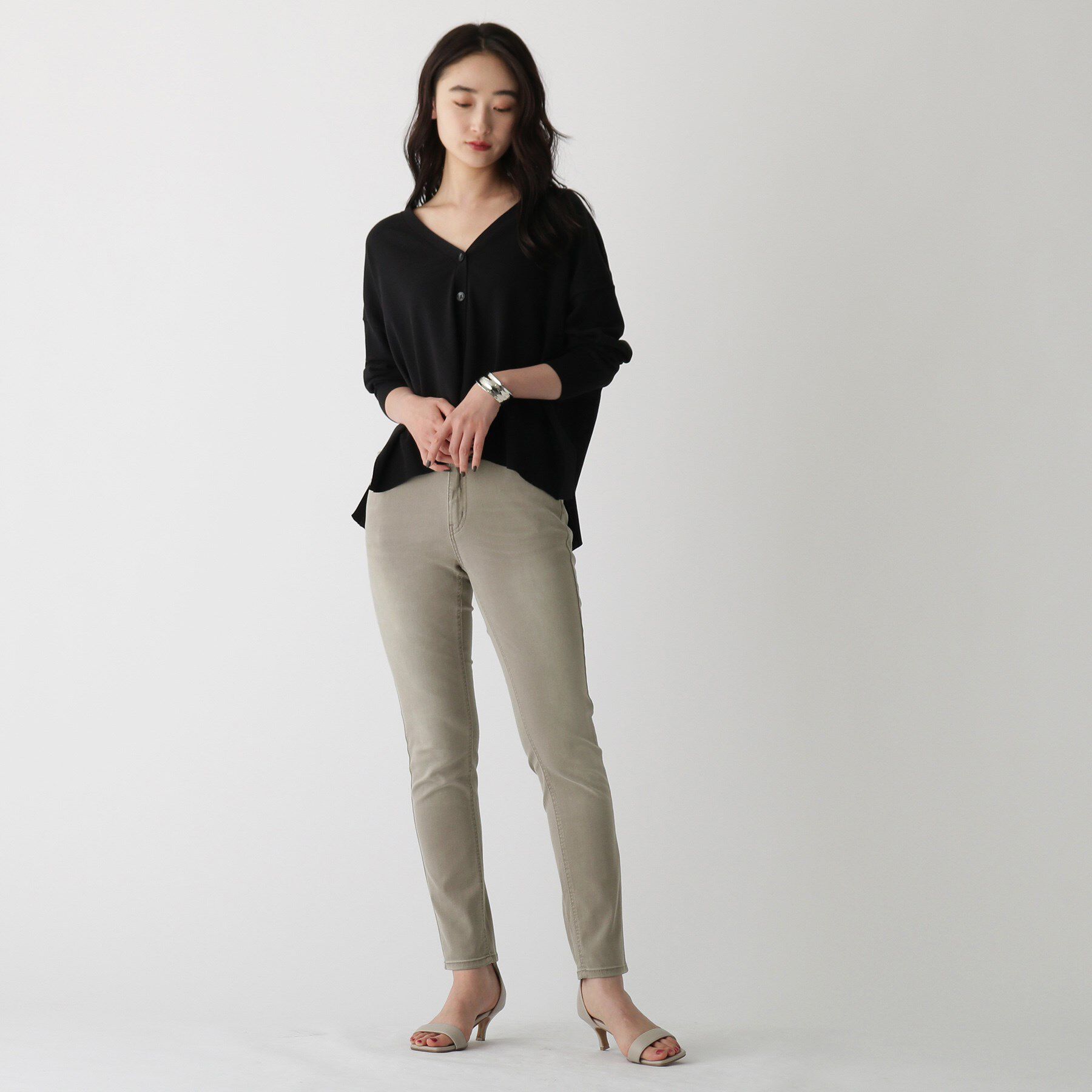 OPAQUE.CLIP「ストレッチスキニーパンツ」|その他|