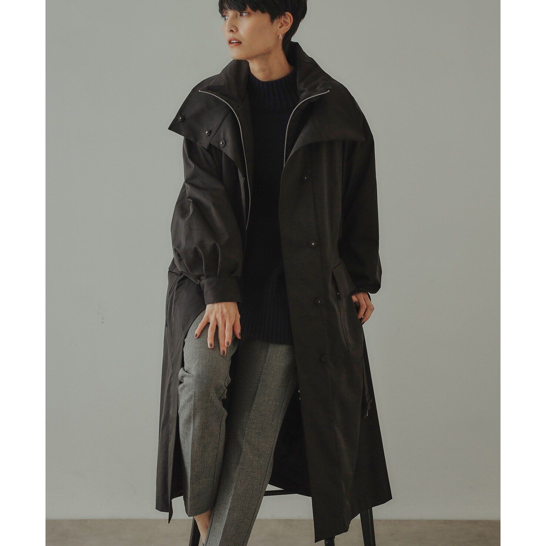 OPAQUE.CLIP「【大草直子さんコラボ】3WAYアウター」|ダウン|