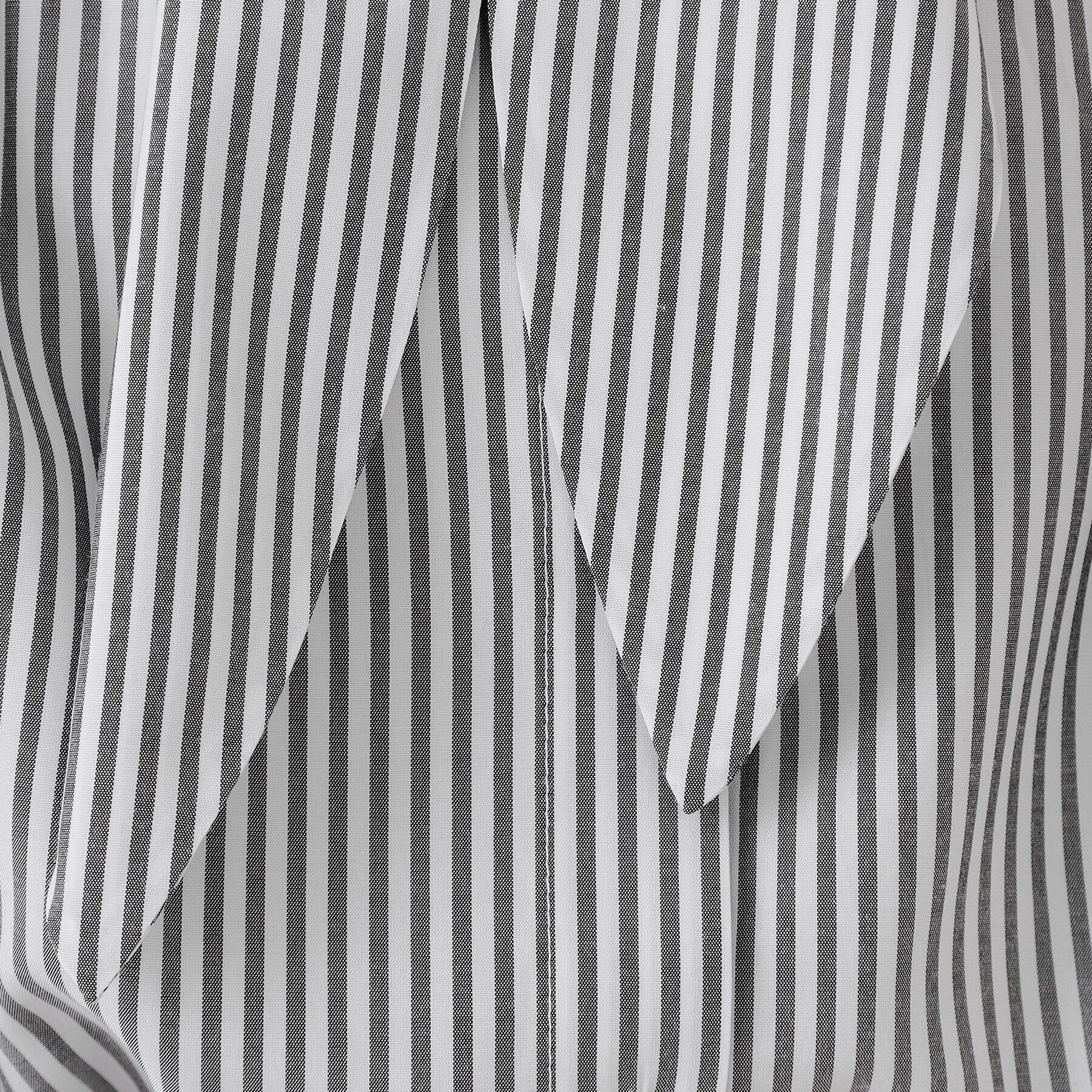 OPAQUE.CLIP「ストライプボウタイシャツ【洗濯機洗い可】」|シャツ・ブラウス|