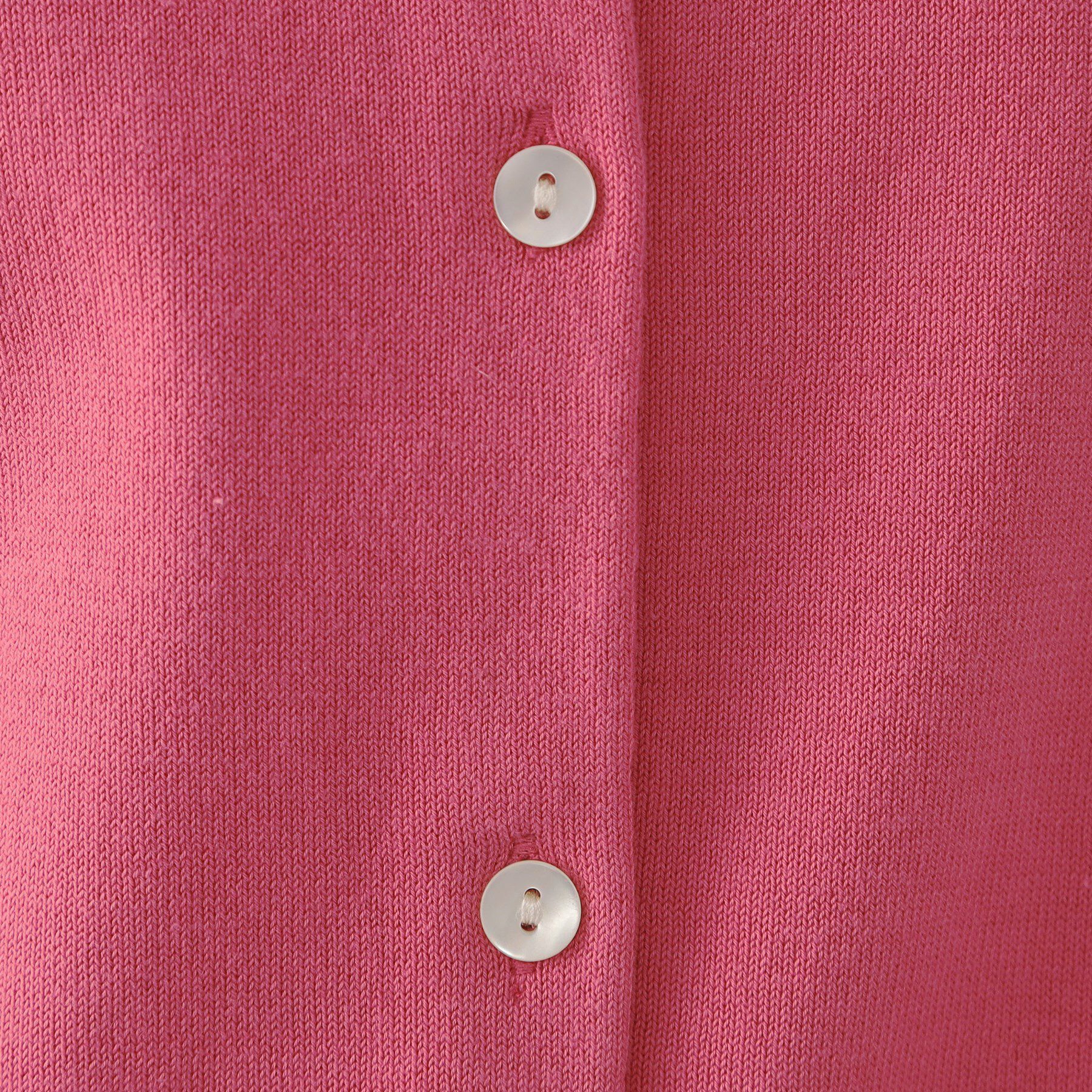 OPAQUE.CLIP「クルーネックニットカーディガン/オーガニックコットン混【UV/洗濯機洗い可】」|カーディガン|