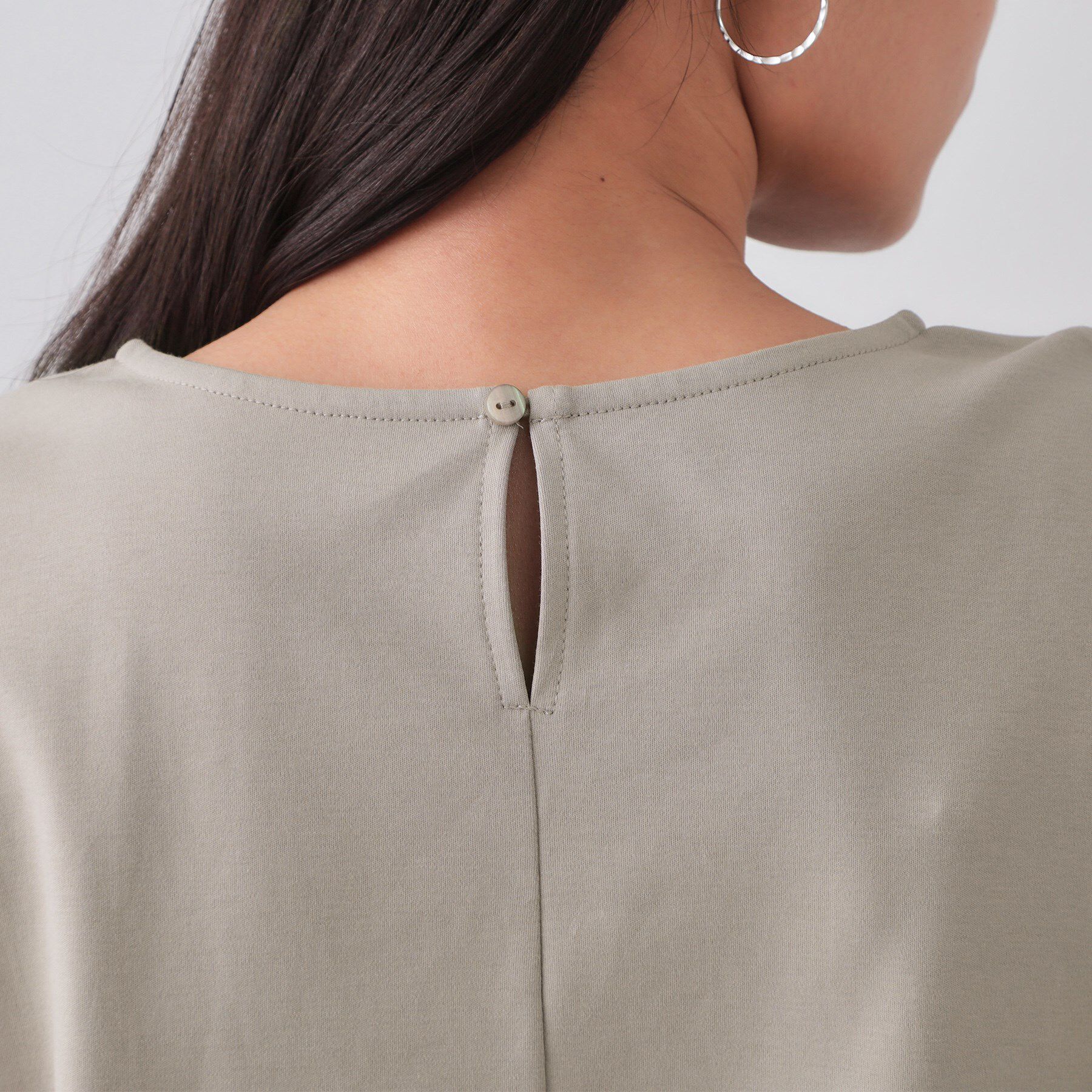 OPAQUE.CLIP「《S-LLサイズ》フレアスリーブカッソー【UV/接触冷感/洗濯機洗い可】」|Tシャツ・カットソー|