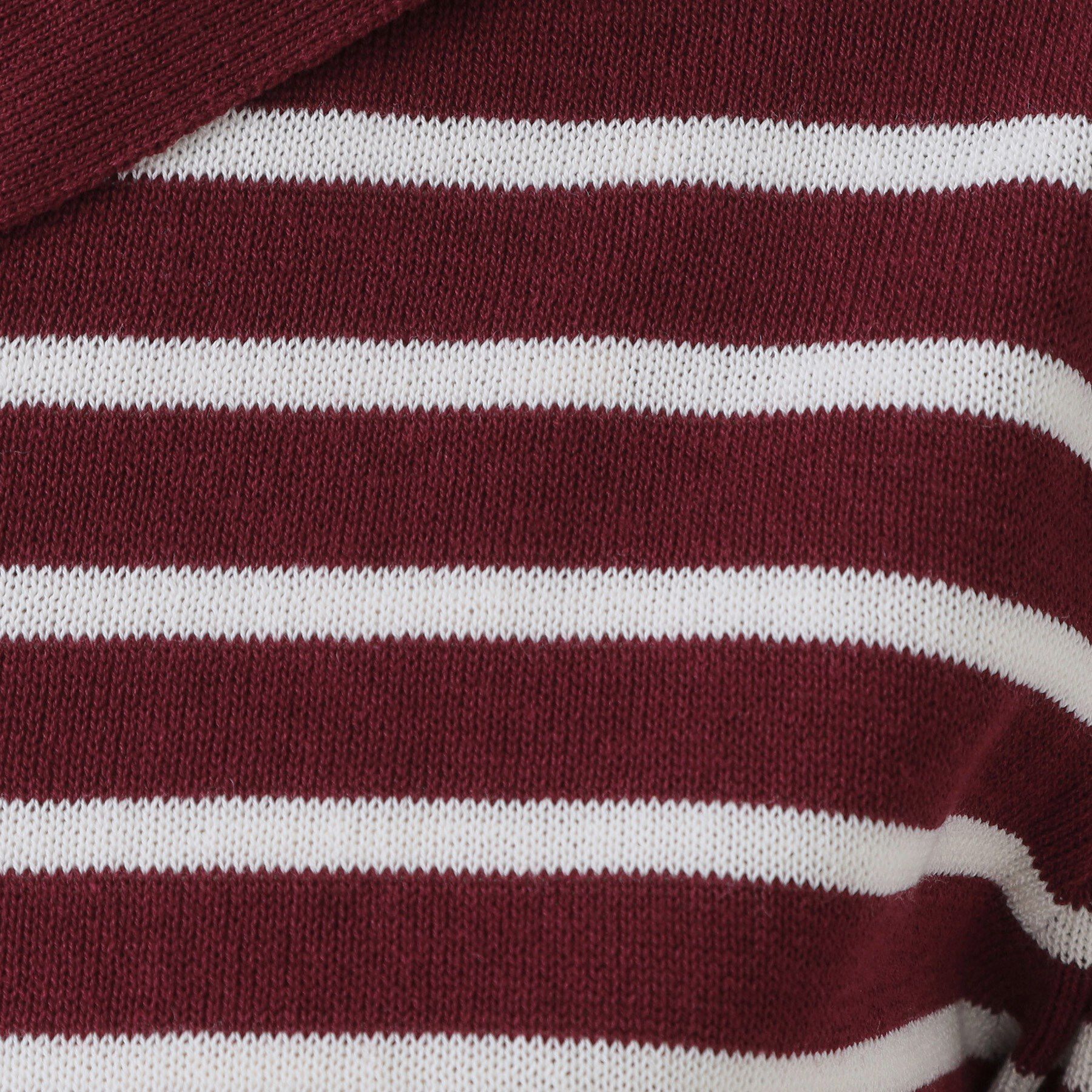 OPAQUE.CLIP「セーラーカラーボーダーニット【洗濯機洗い可】」|ニット・セーター|