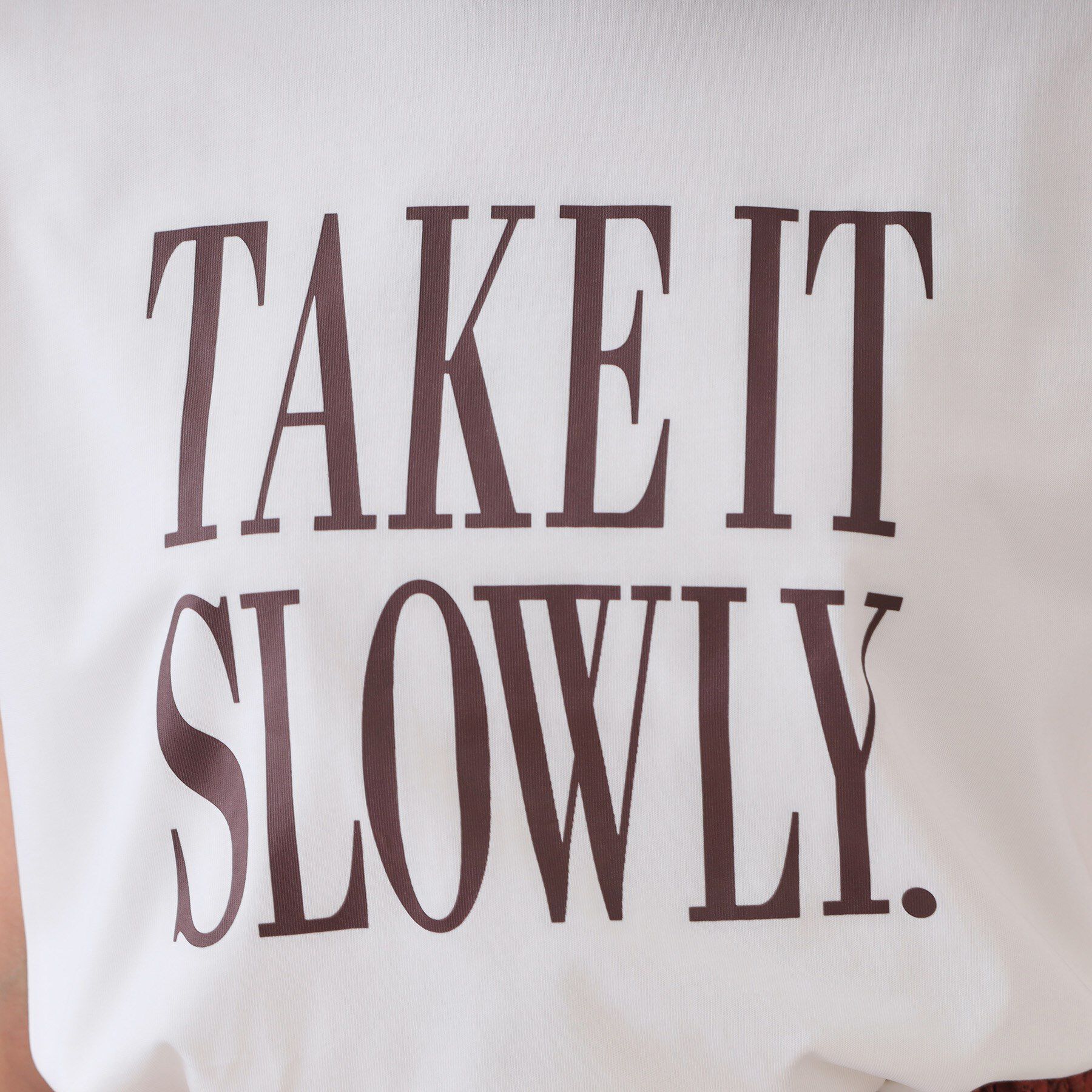 OPAQUE.CLIP「ロゴプリントTシャツ【洗濯機洗い可】」|Tシャツ・カットソー|