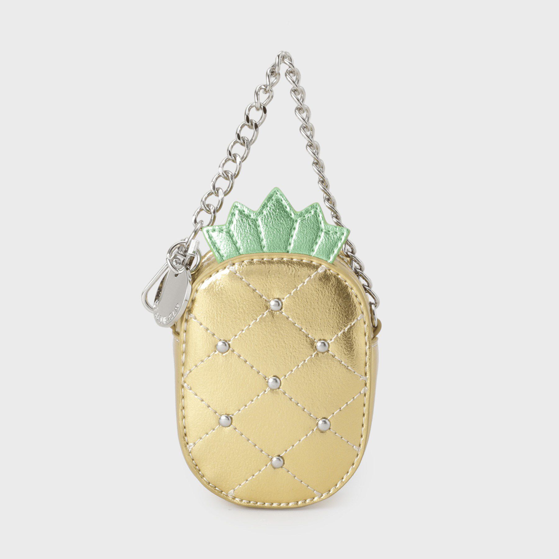 OPAQUE.CLIP「トロピカルメタリックバッグチャーム」|キーケース|イエロー(032)