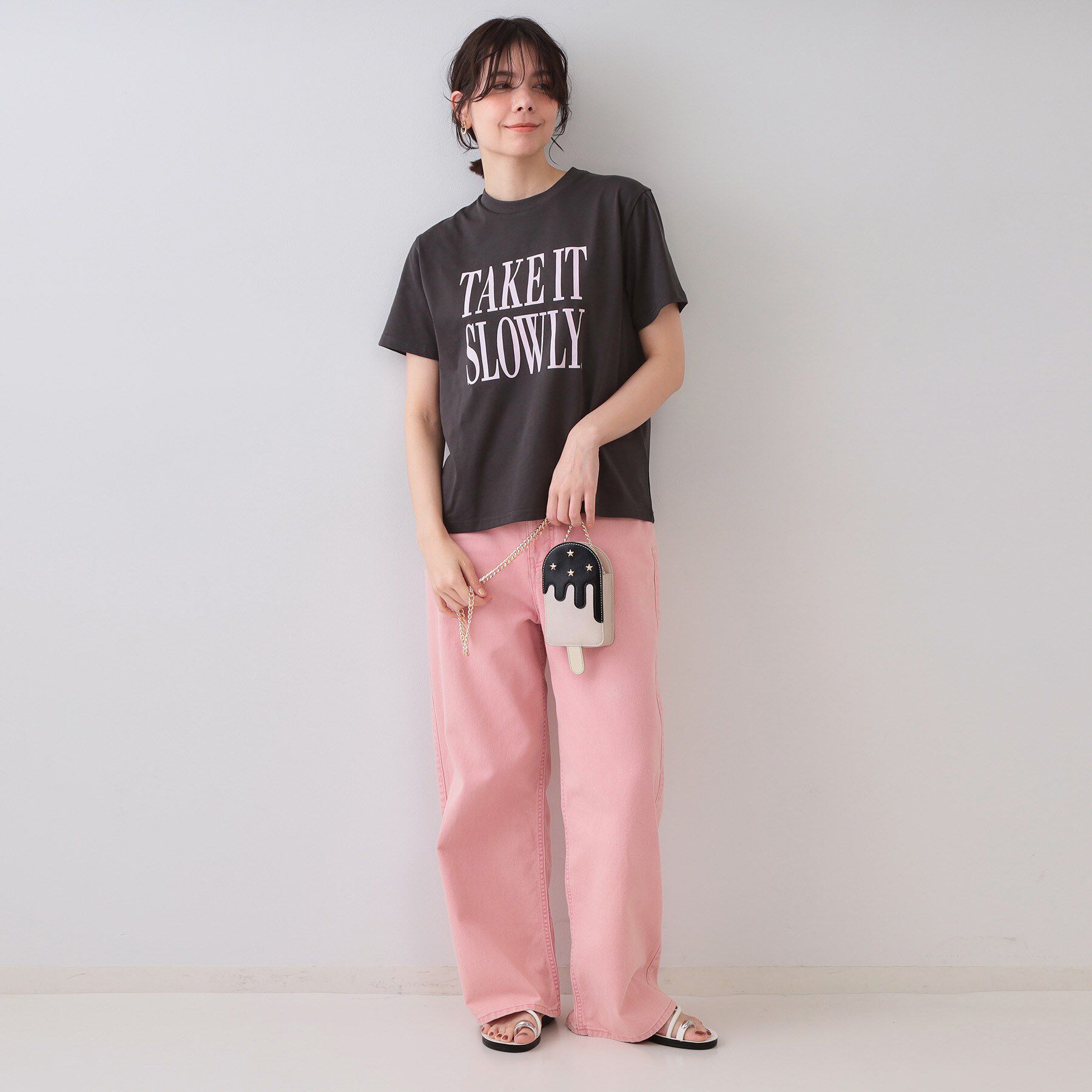 OPAQUE.CLIP「トロピカルメタリックミニショルダーバッグ」|ショルダー・メッセンジャー|