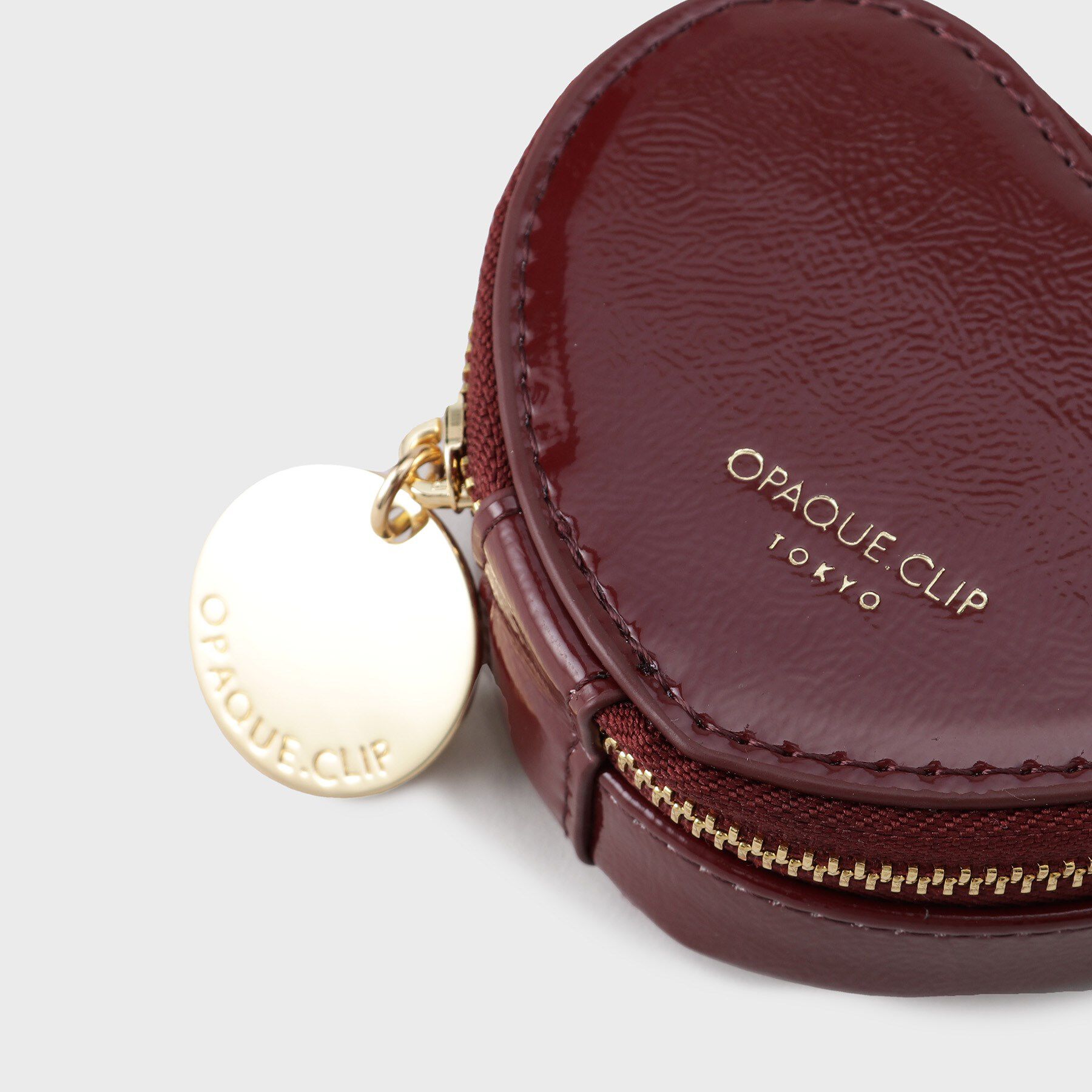 OPAQUE.CLIP「【2WAY／ミラー付き】エナメルモチーフミニチャーム」|キーケース|