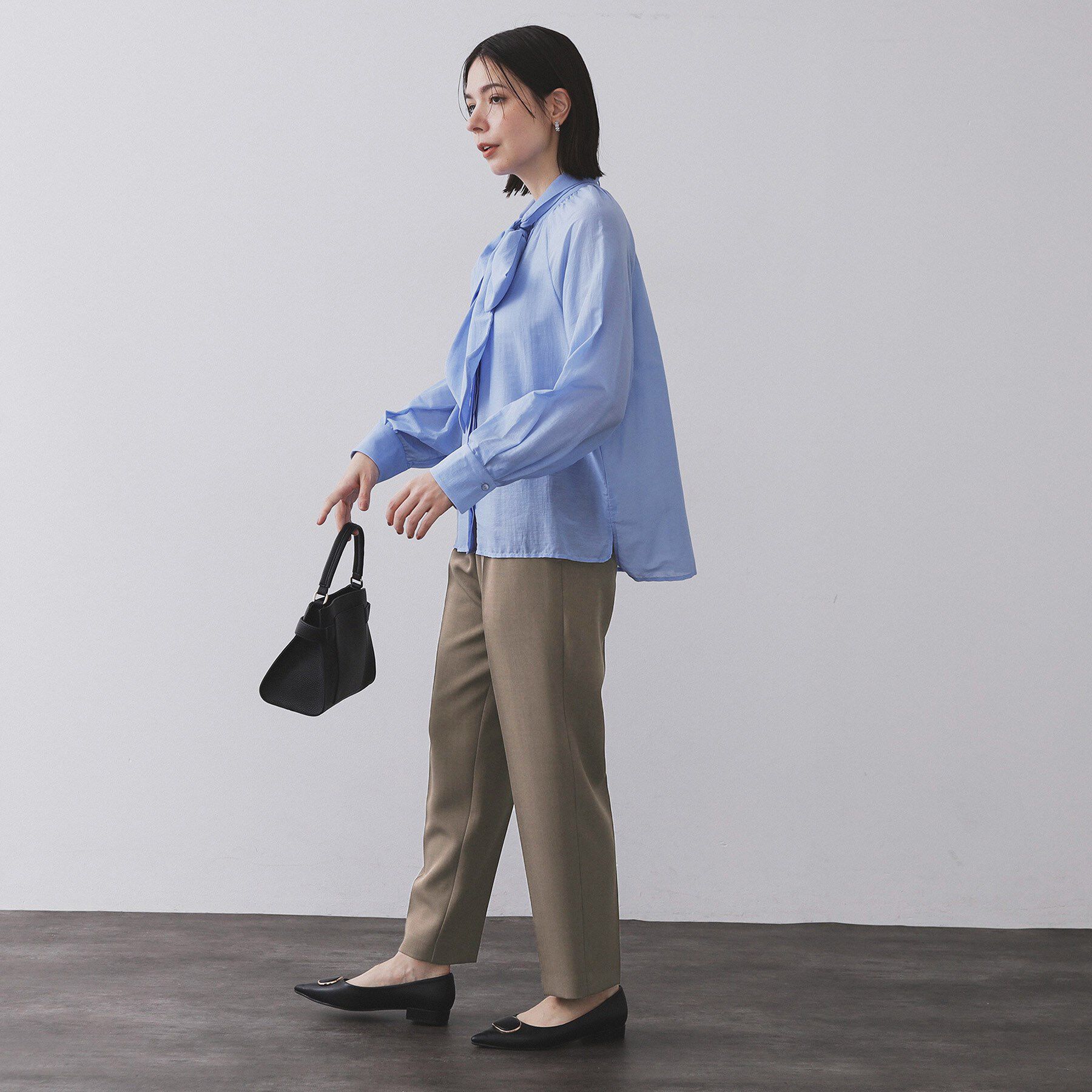 OPAQUE.CLIP「ストレッチ美脚イージーテーパードパンツ【防シワ/洗濯機洗い可】」|その他|