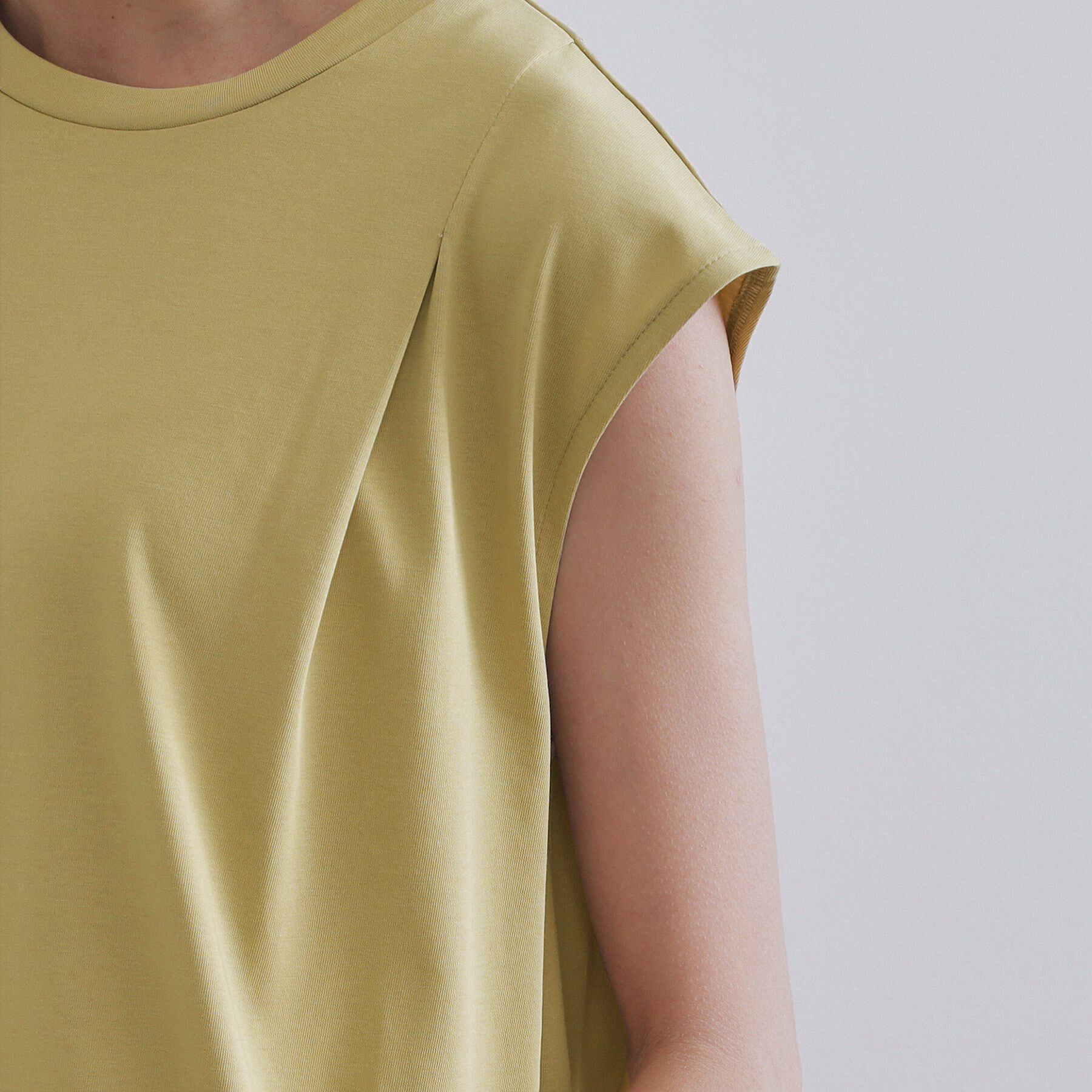 OPAQUE.CLIP「カットソーフレアワンピース【接触冷感/洗濯機洗い可】」|ワンピース|