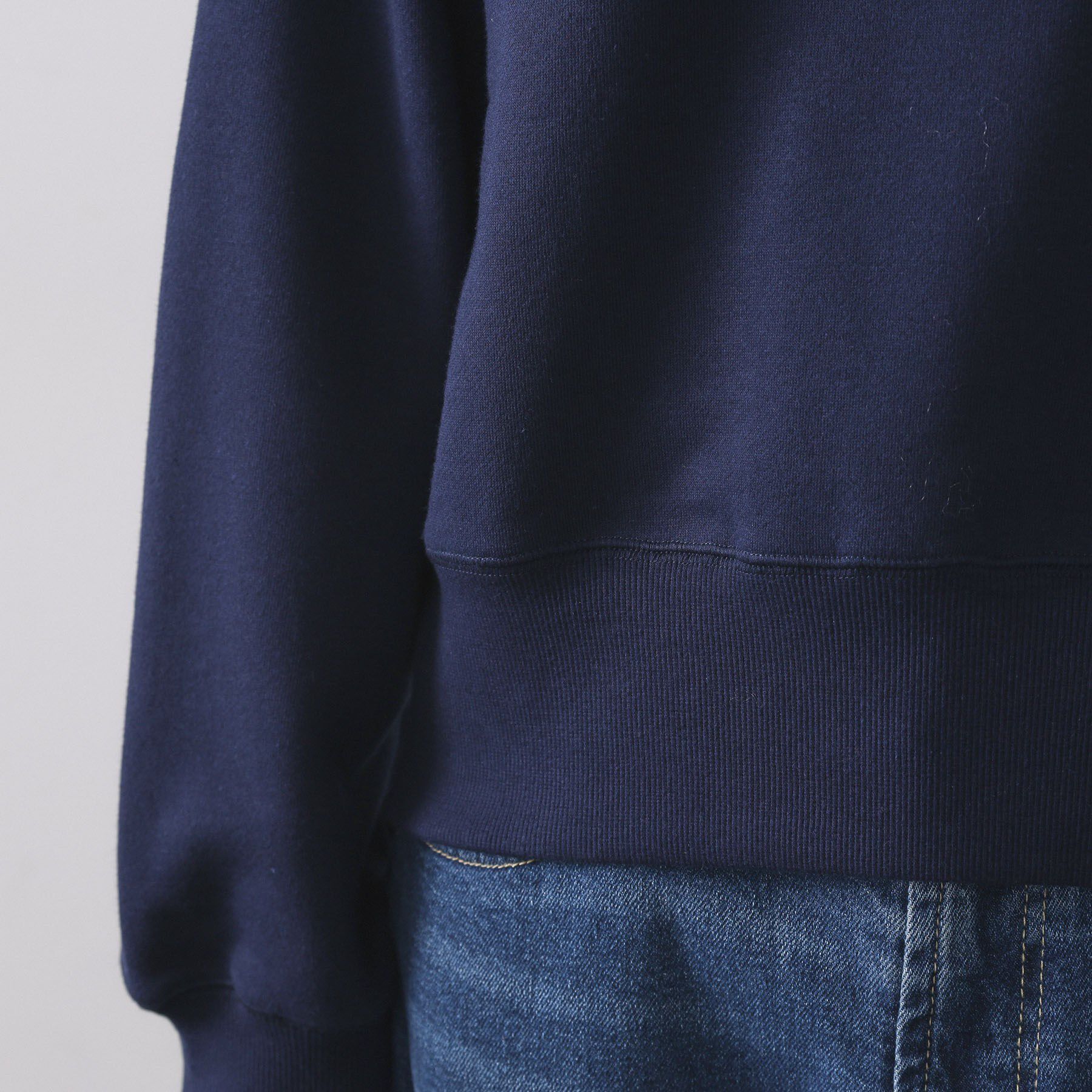 OPAQUE.CLIP「刺繍ロゴスウェット【洗濯機OK】」|Tシャツ・カットソー|