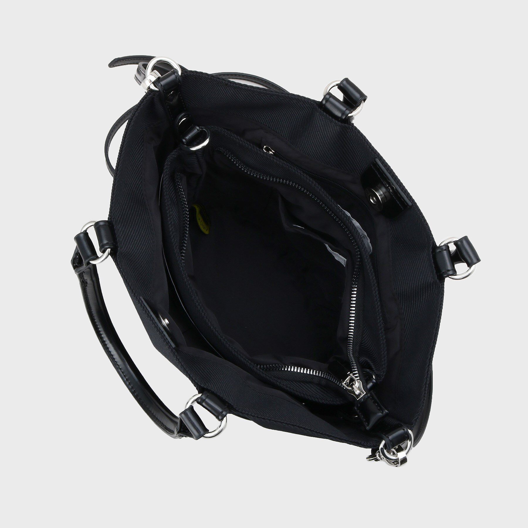 OPAQUE.CLIP「【マルチWAY】ミニショルダーとしても使える！バッグインポーチ付きミドルトートバッグ」|トートバッグ|