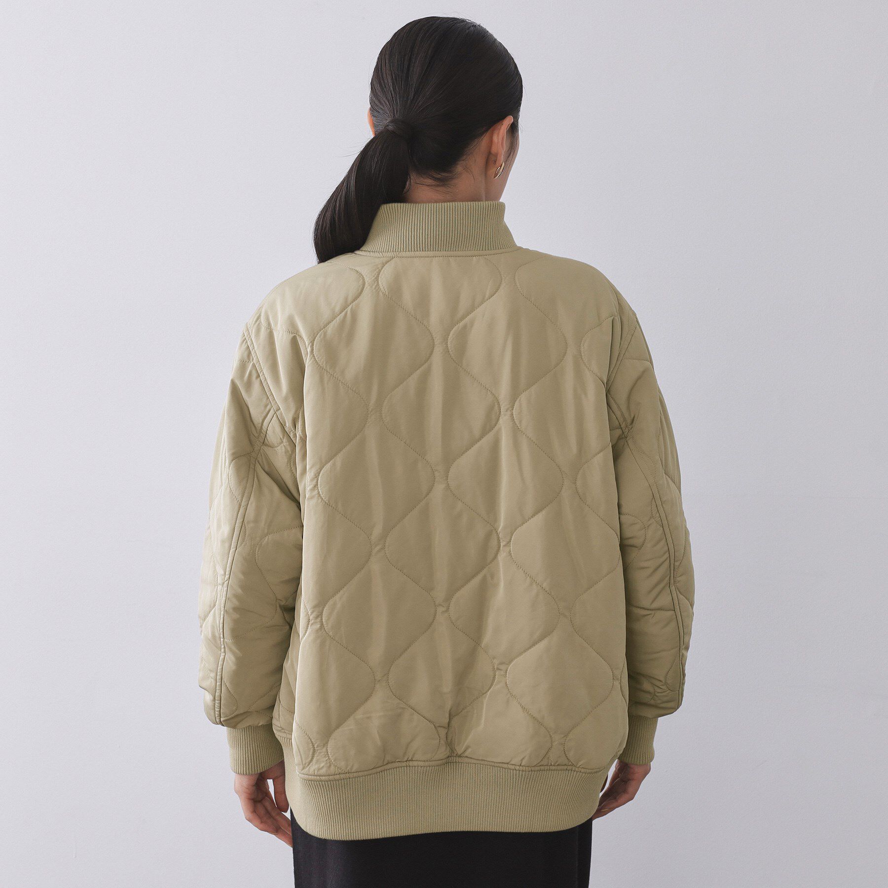 OPAQUE.CLIP「《リバーシブル》キルティングブルゾン」|ブルゾン・スタジャン|