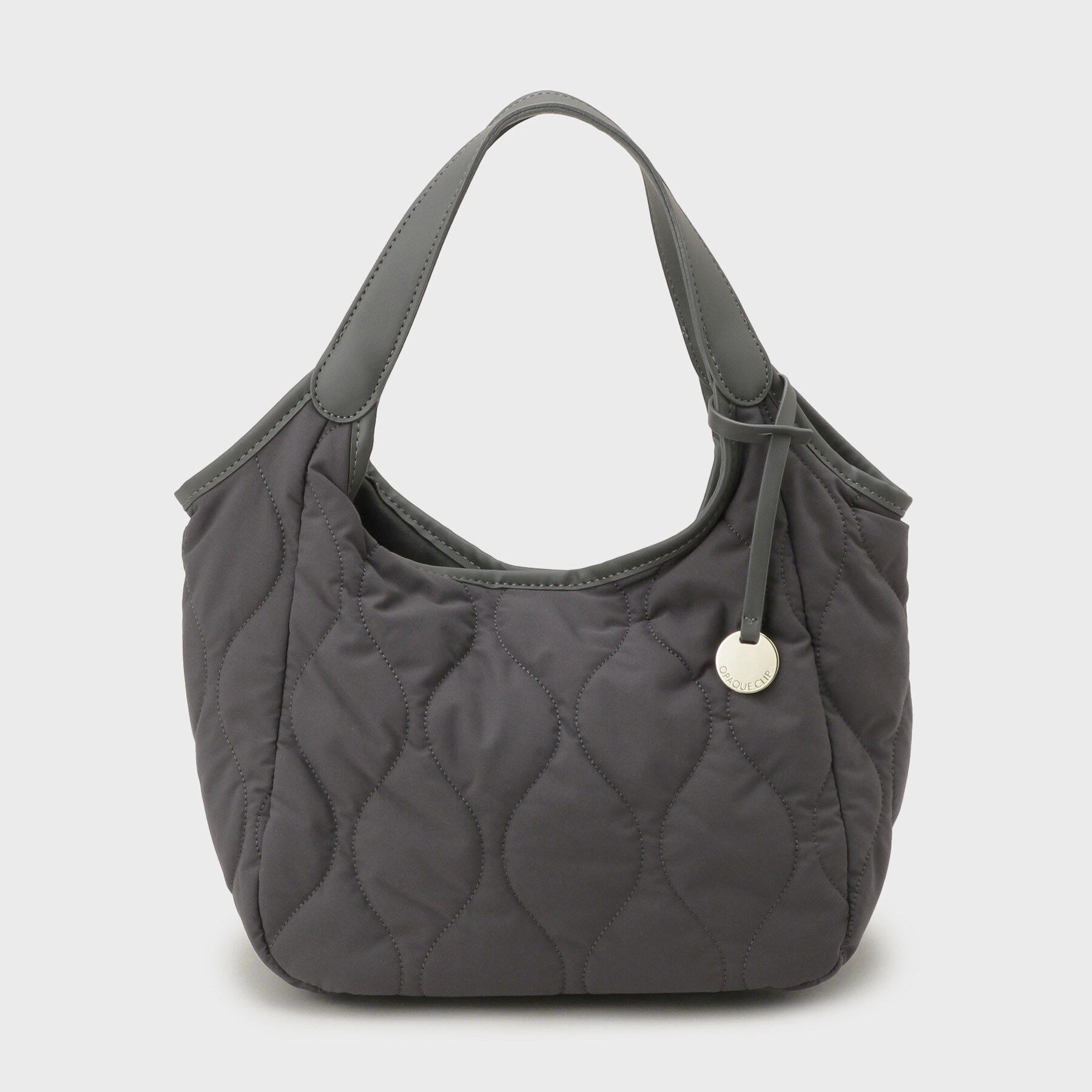 OPAQUE.CLIP「【フェイクファー／キルティング】くり手ミドルトートバッグ」|トートバッグ|