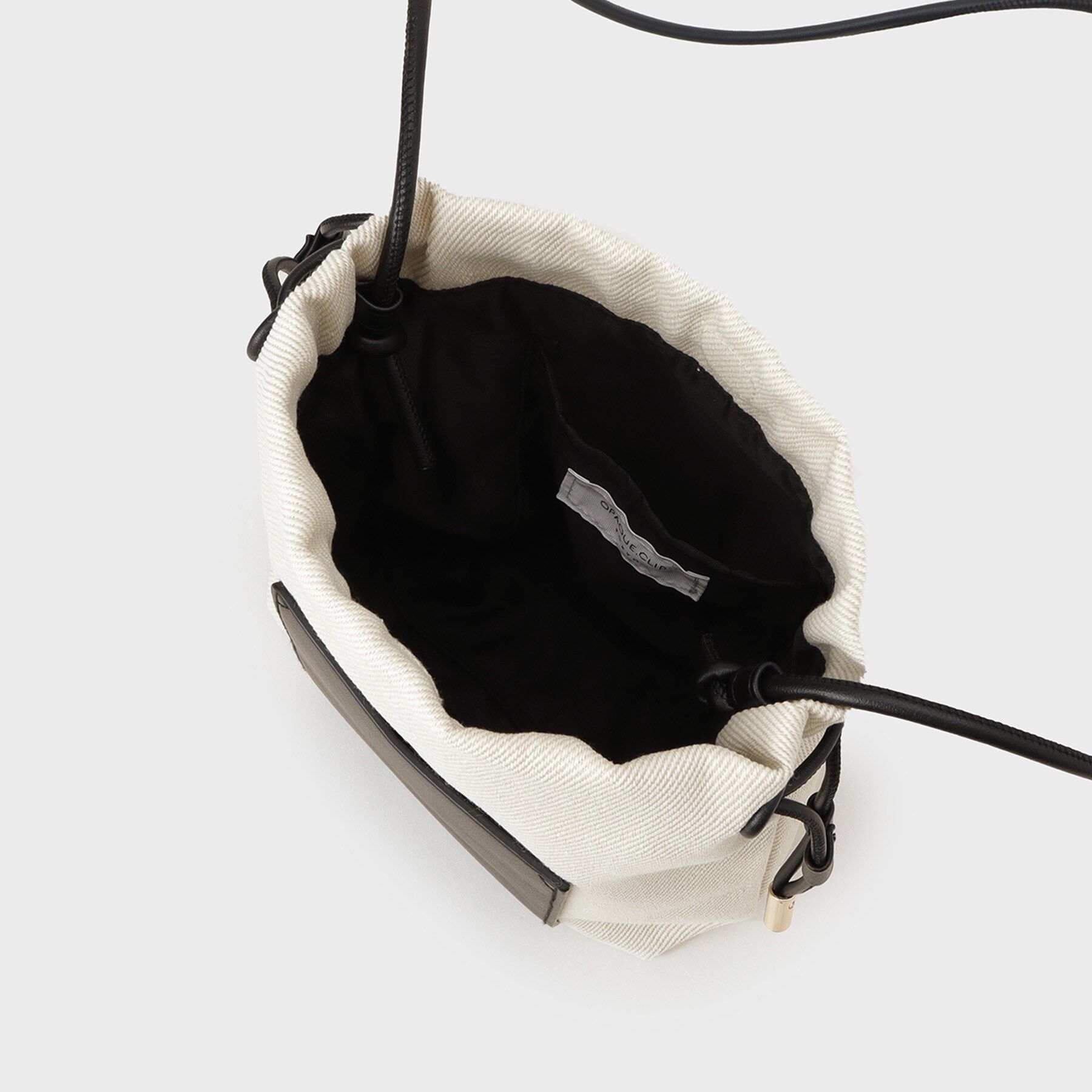 OPAQUE.CLIP「素材アソートサイドドロストミニショルダーバッグ【長さ調整可能】」|ショルダー・メッセンジャー|