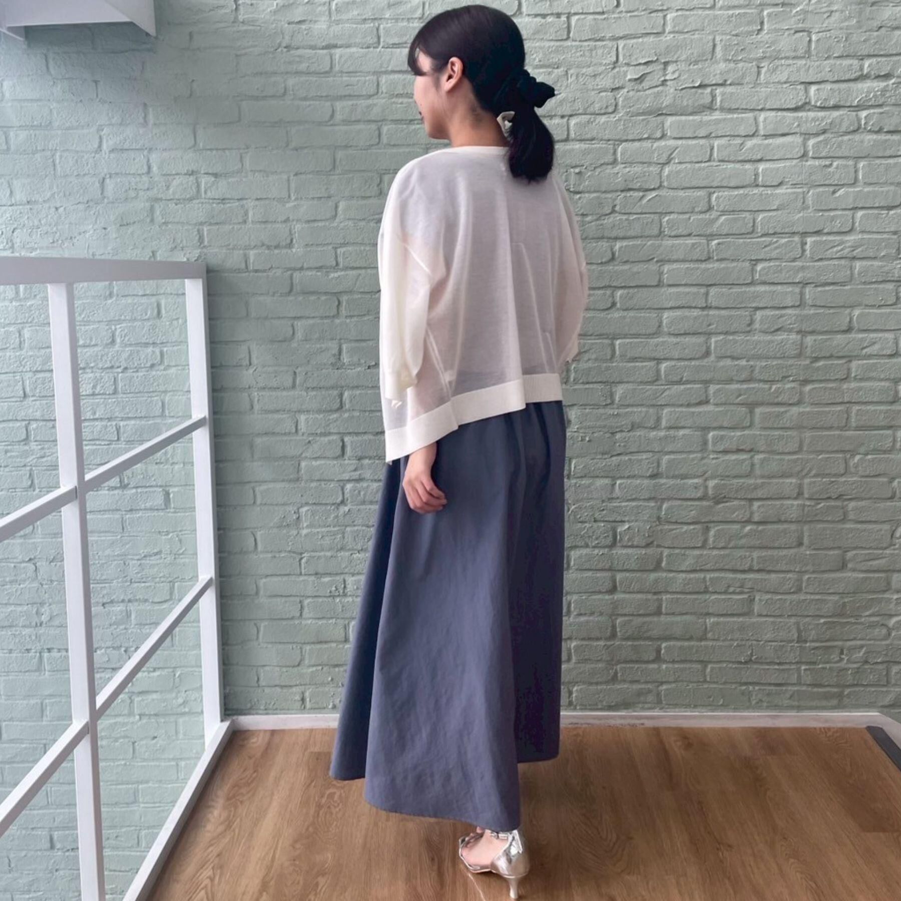 Couture broach「【接触冷感・楽ちん・一枚でキマる】ドッキングニットワンピース」|ワンピース|