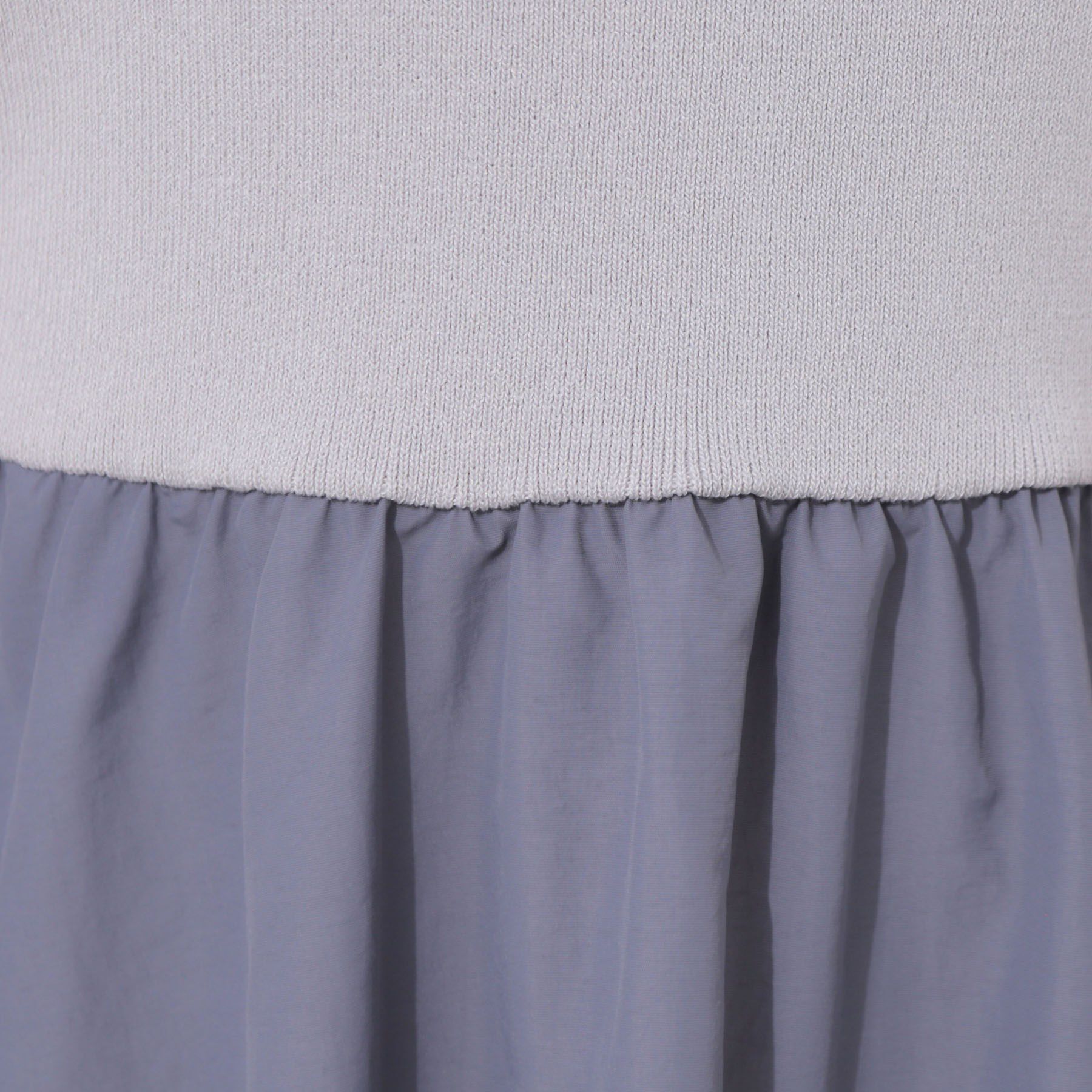 Couture broach「【接触冷感・楽ちん・一枚でキマる】ドッキングニットワンピース」|ワンピース|