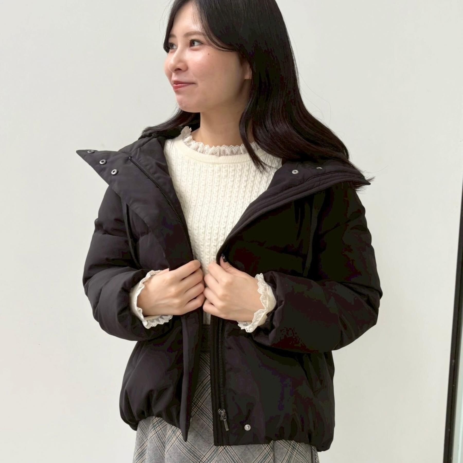 Couture broach「【冬の名品・撥水】愛されダウン」|ダウン|