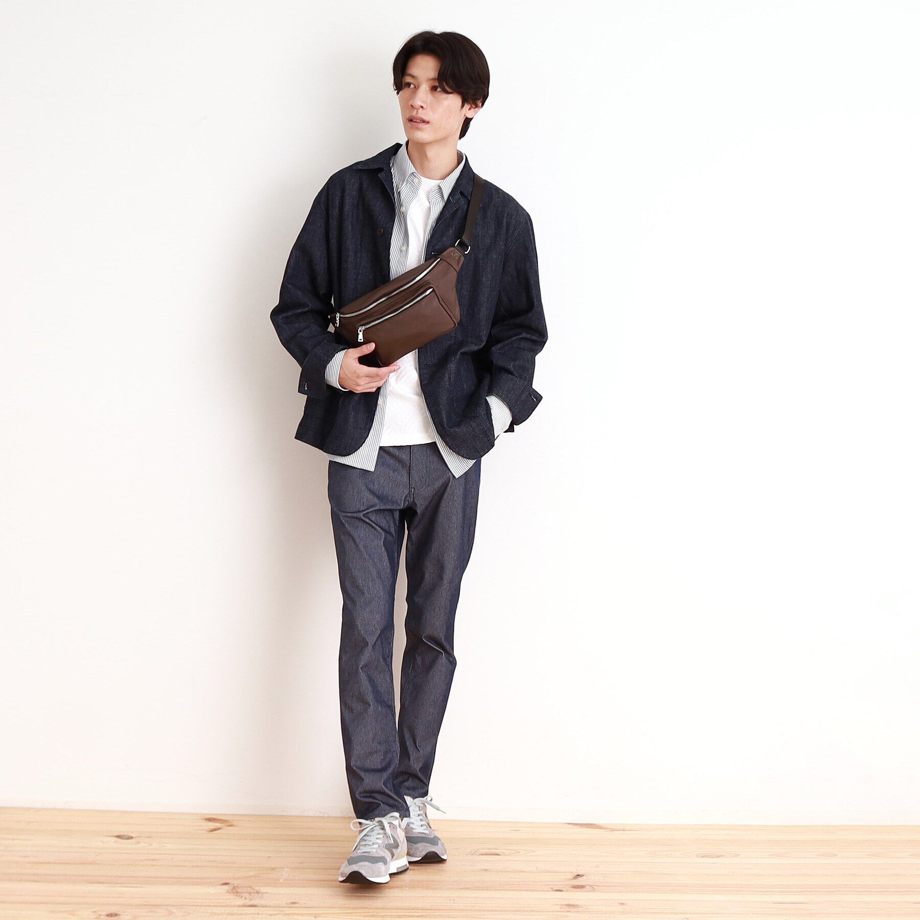 THE SHOP TK「2ポケットシュリンクボディバッグ」|その他|