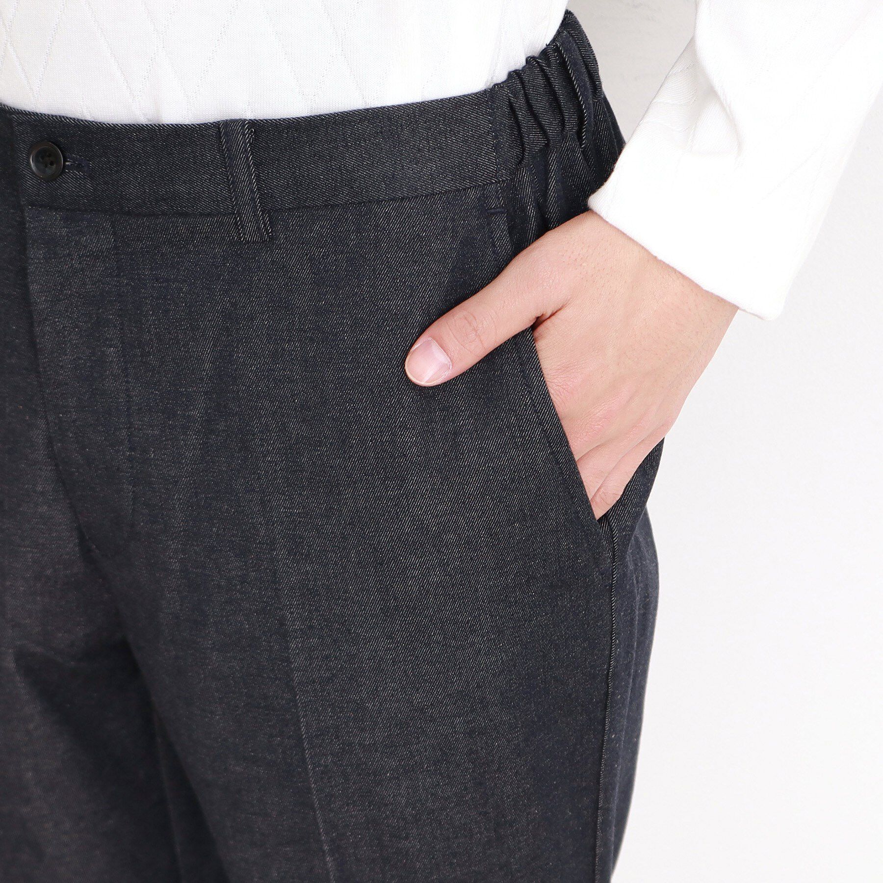 THE SHOP TK「エバーデニムスラックス セットアップ可／ストレッチ」|その他|