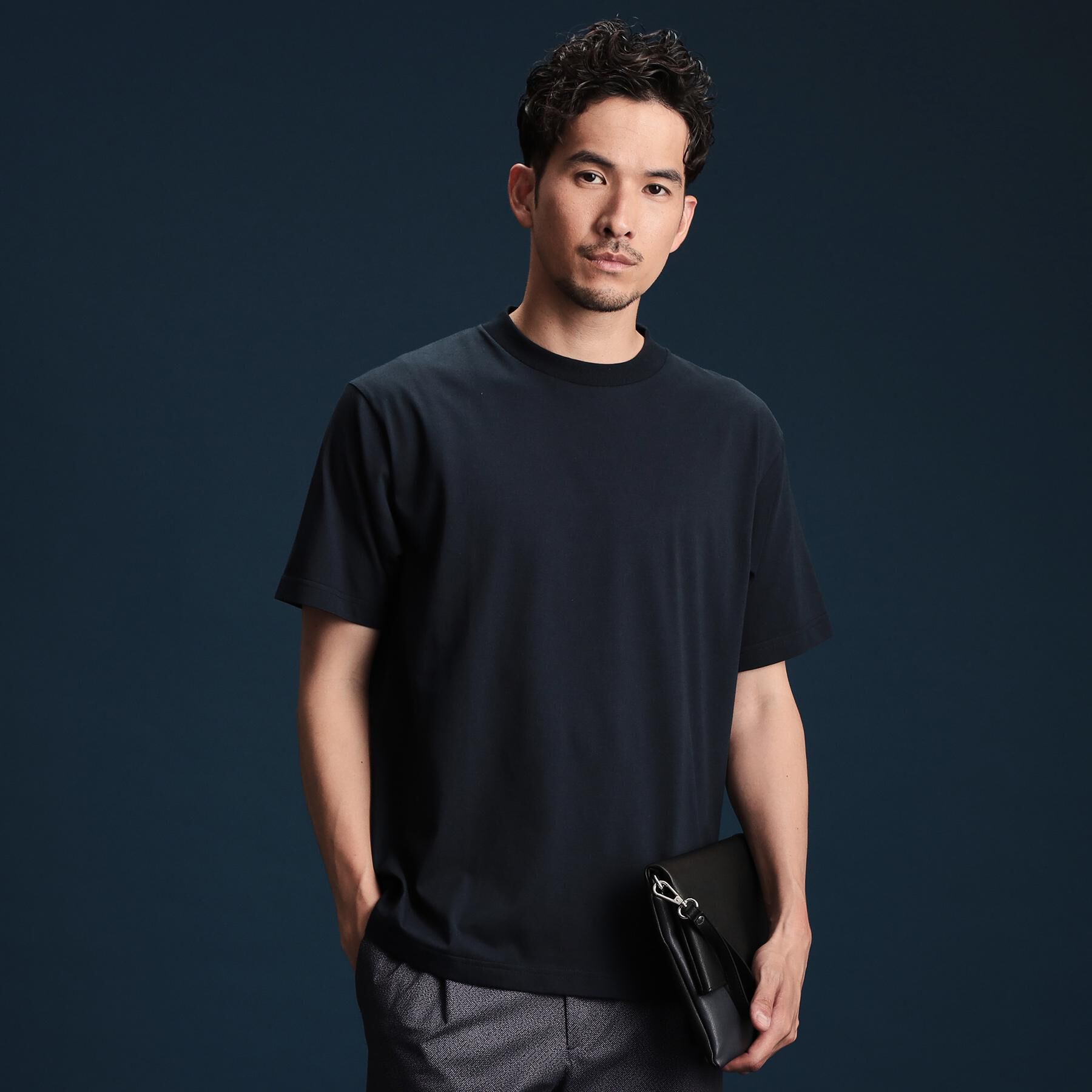 THE SHOP TK「ビジネス対応ジャケットTシャツ」|Tシャツ・カットソー|