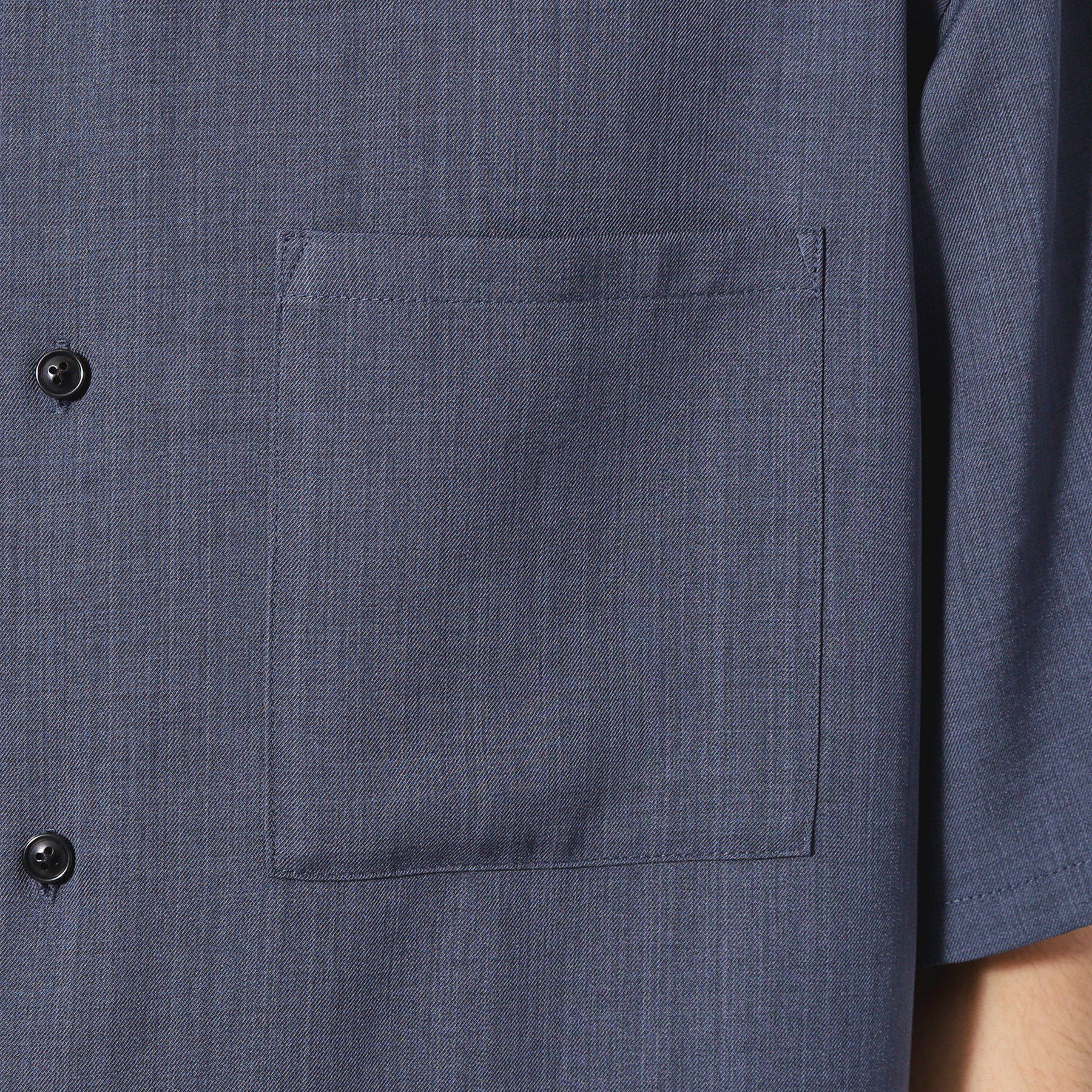 THE SHOP TK「ドライポリ半袖シャツ　セットアップ可/吸水速乾/軽量」|シャツ・ブラウス|