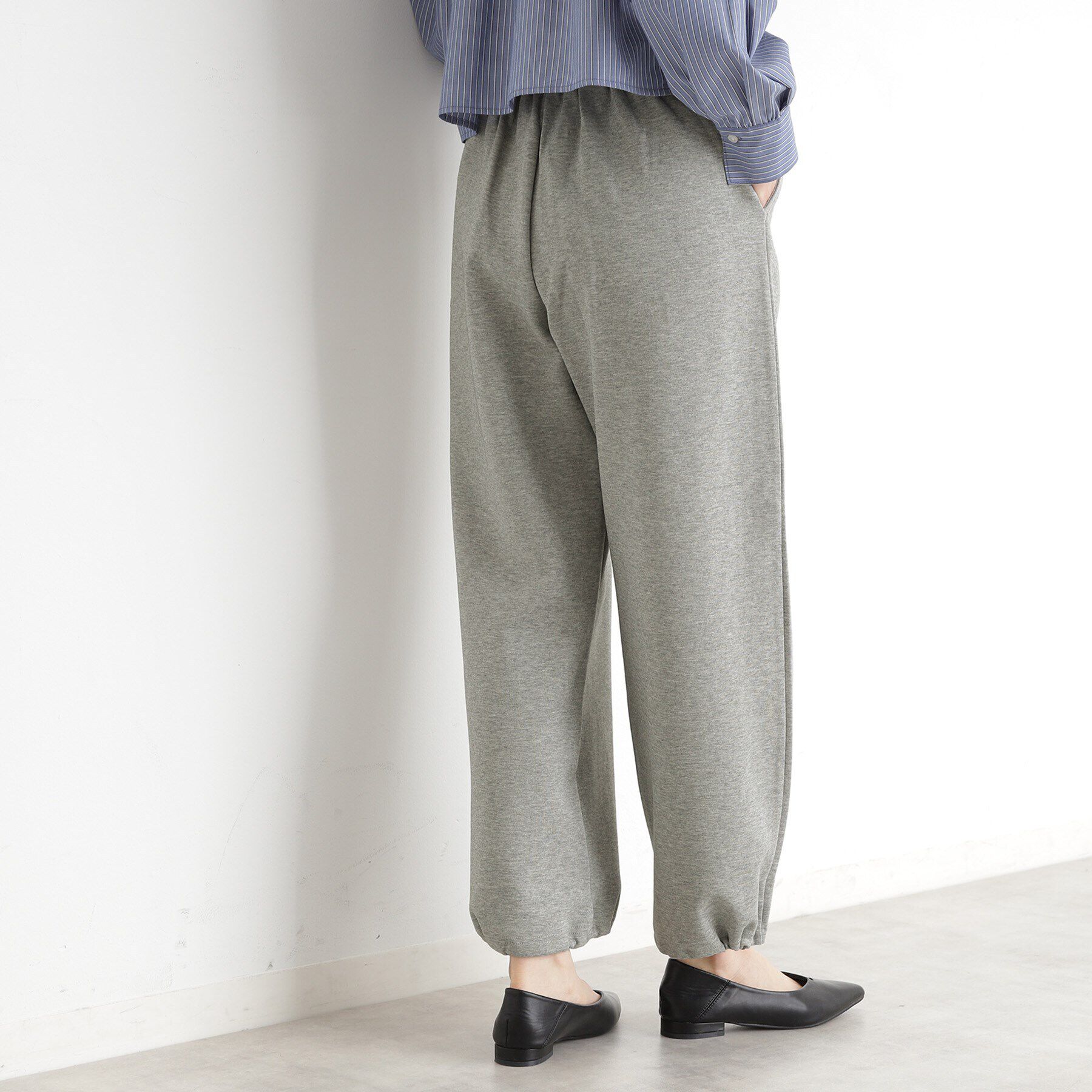 THE SHOP TK「スウェットワイドパンツ【洗える】」|その他|