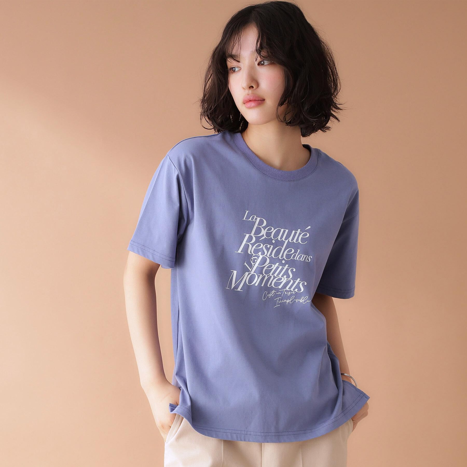 THE SHOP TK「ロゴアソートTシャツ【接触冷感/UVケア/洗濯機OK】」|Tシャツ・カットソー|