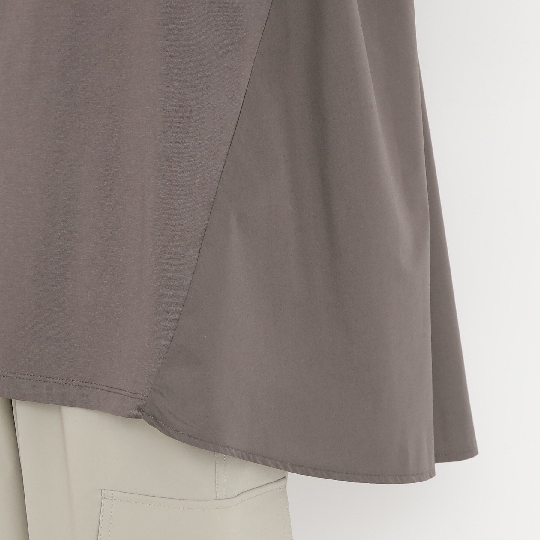 THE SHOP TK「切替バックギャザーチュニック【洗濯機OK/接触冷感/UV】」|チュニック|