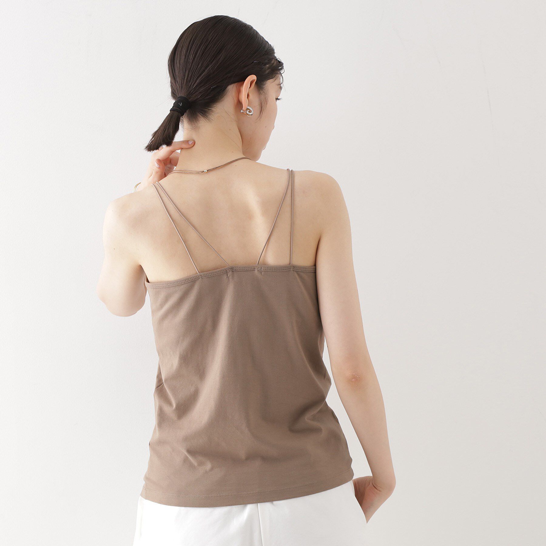 THE SHOP TK「カップ付きキャミ【洗える】」|キャミソール|