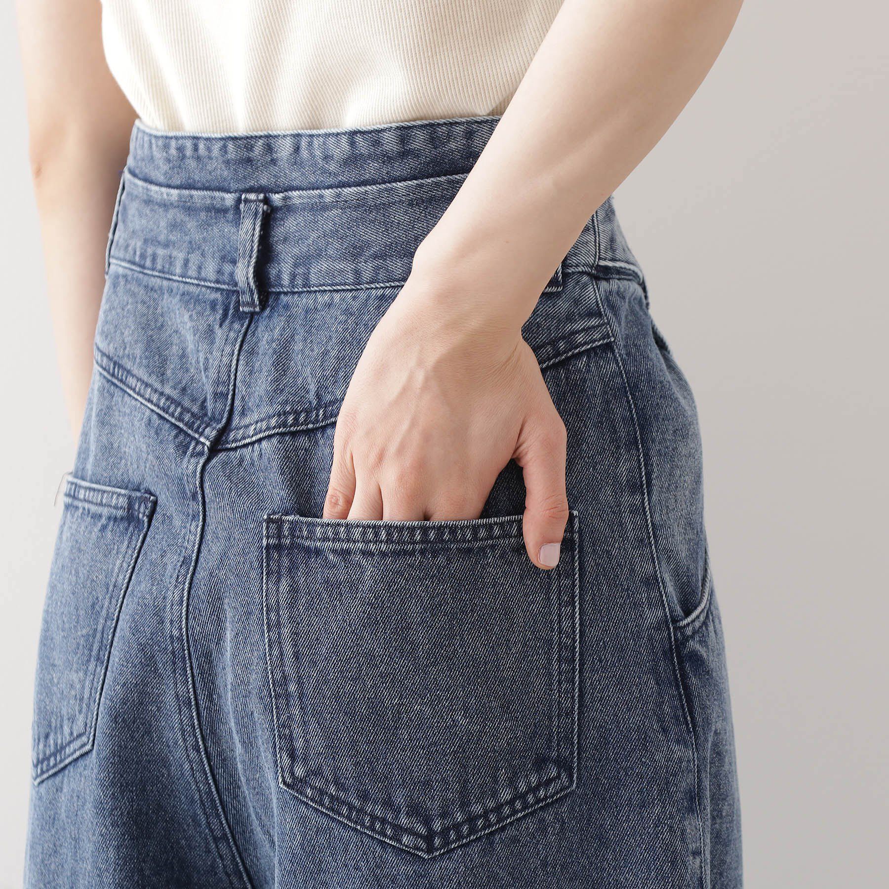 THE SHOP TK「バレル風タックパンツ【洗濯機OK】」|その他|