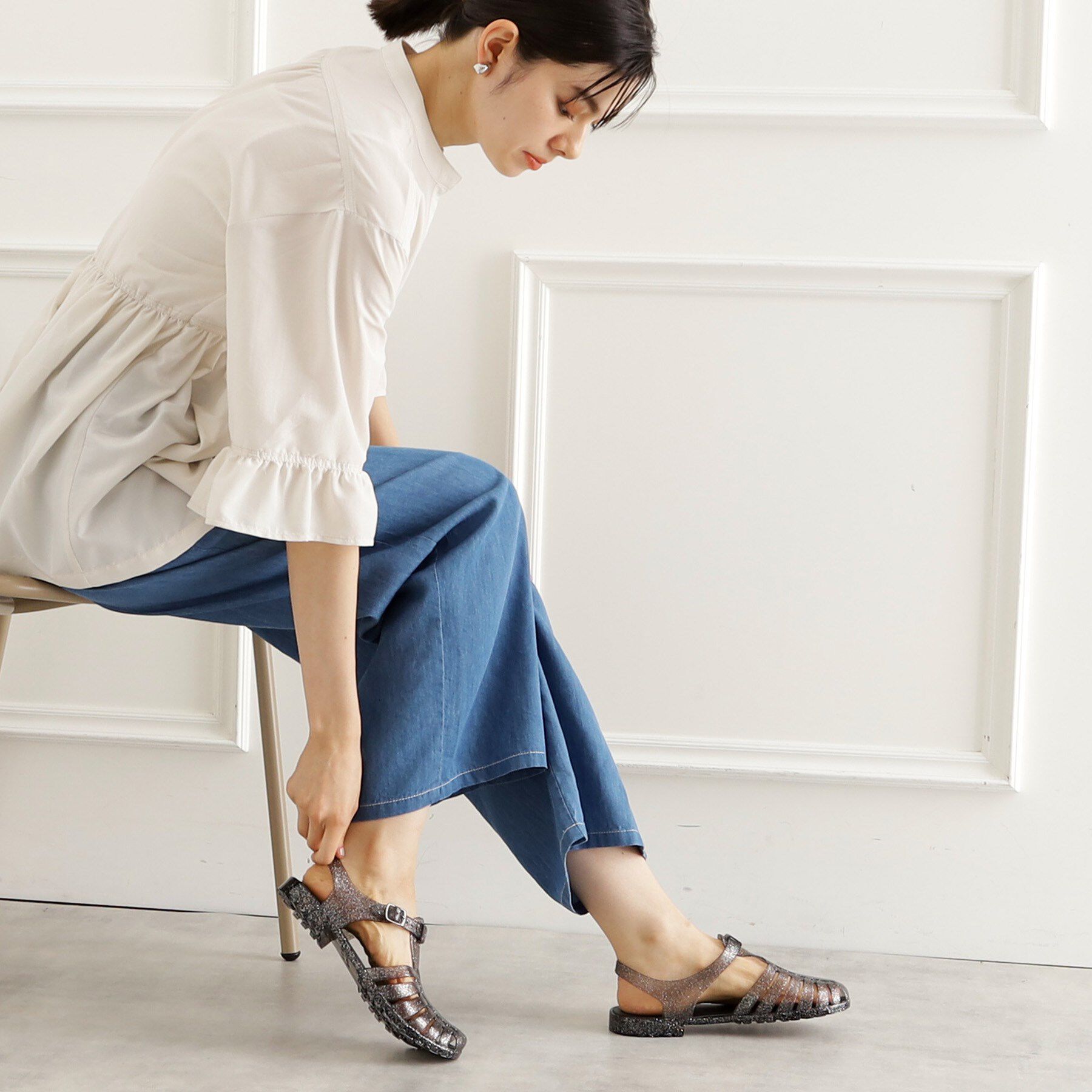 THE SHOP TK「ラバーグルカサンダル」|サンダル|