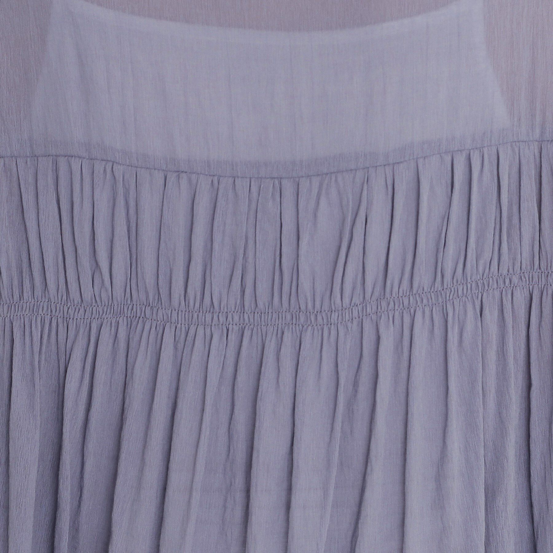 THE SHOP TK「後ろギャザーシアーシャツ【体型カバー／洗える】」|シャツ・ブラウス|