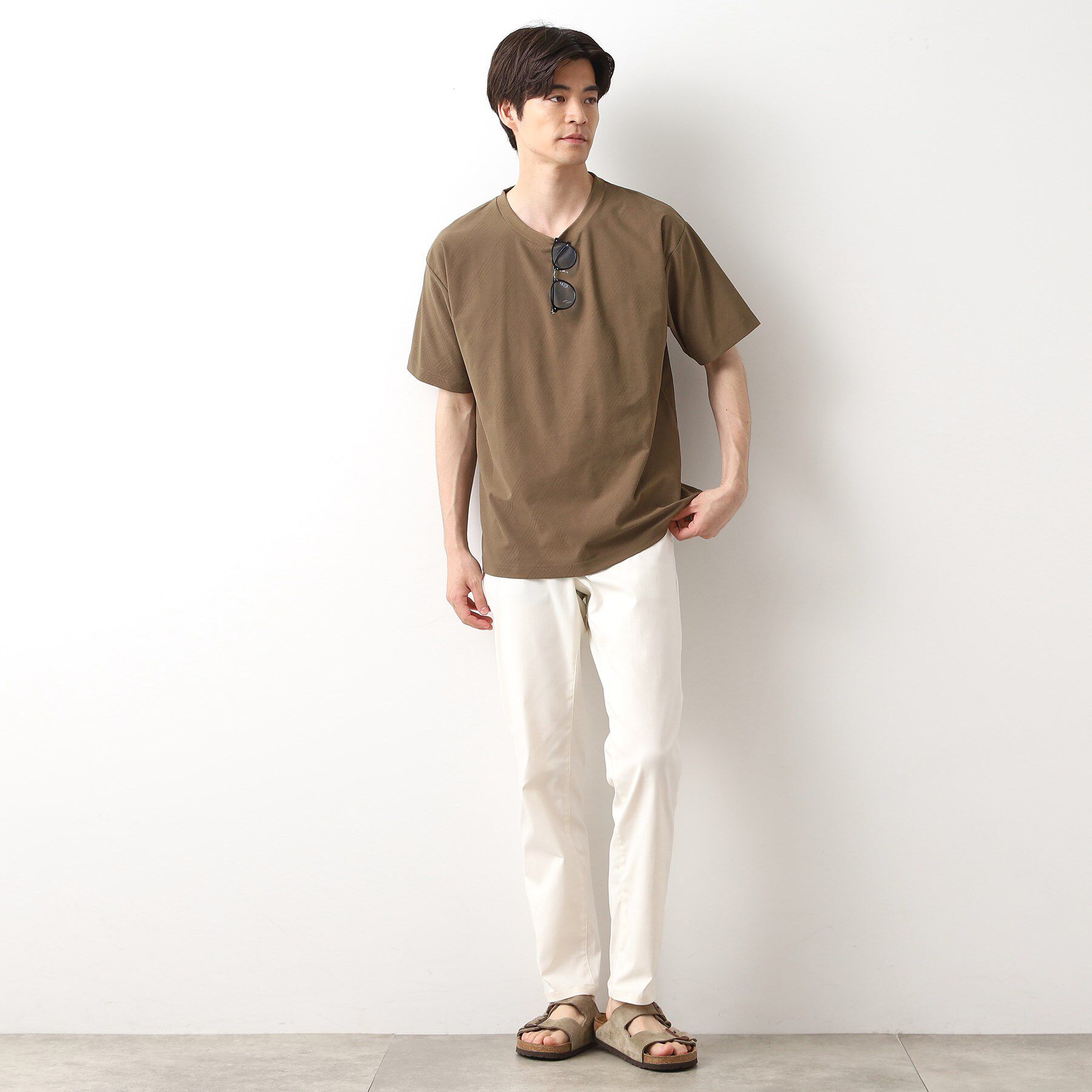 THE SHOP TK「【ひんやり快適ビジネス兼用パンツ】7DAYSパンツ ストレッチ+ 接触冷感/洗濯機OK」|その他|