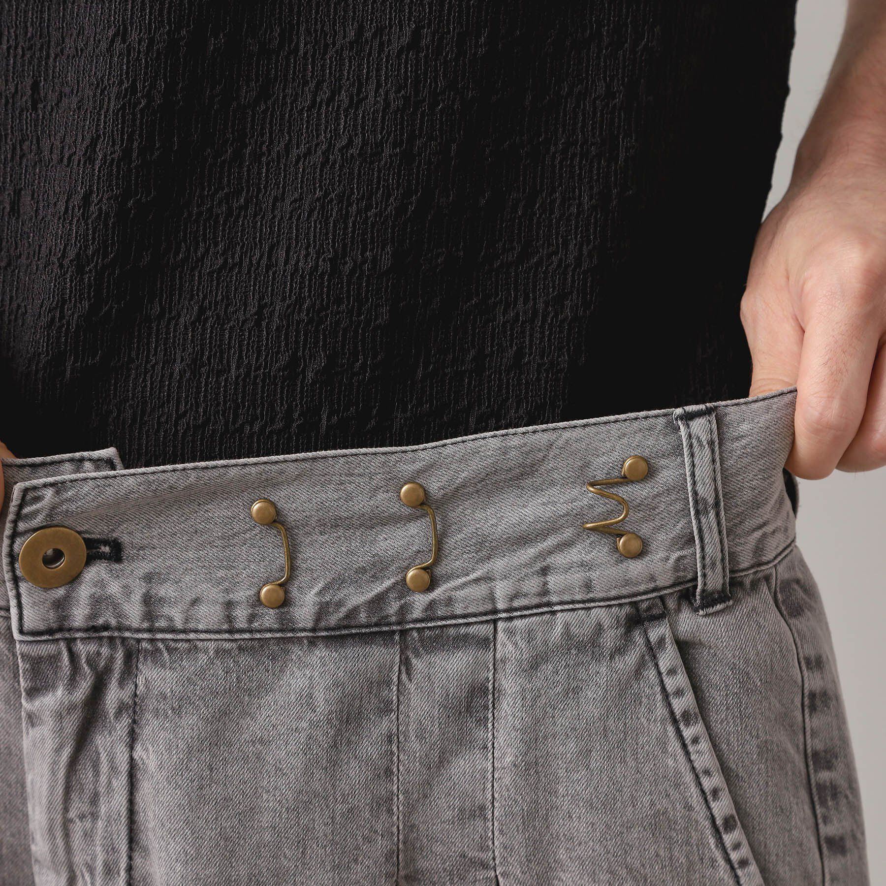 THE SHOP TK「ツータックワイドデニムパンツ」|その他|