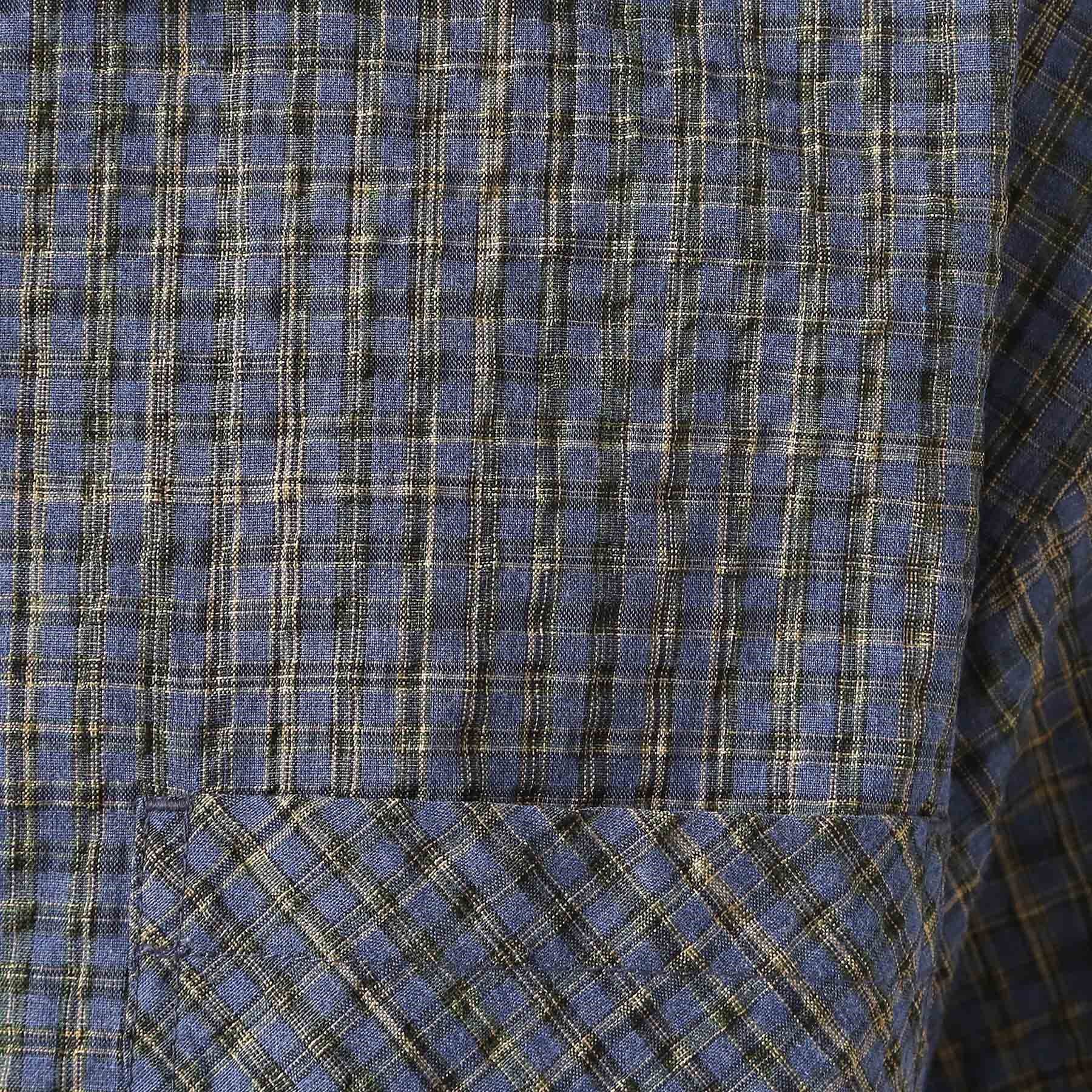 THE SHOP TK「シアサッカーチェックシャツ 【洗濯機OK】」|シャツ・ブラウス|