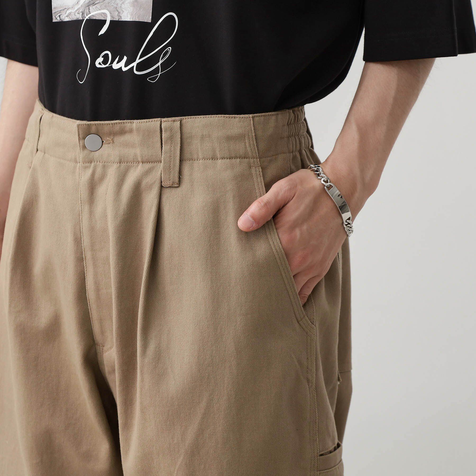 THE SHOP TK「ツイルチノワイドパンツ」|その他|